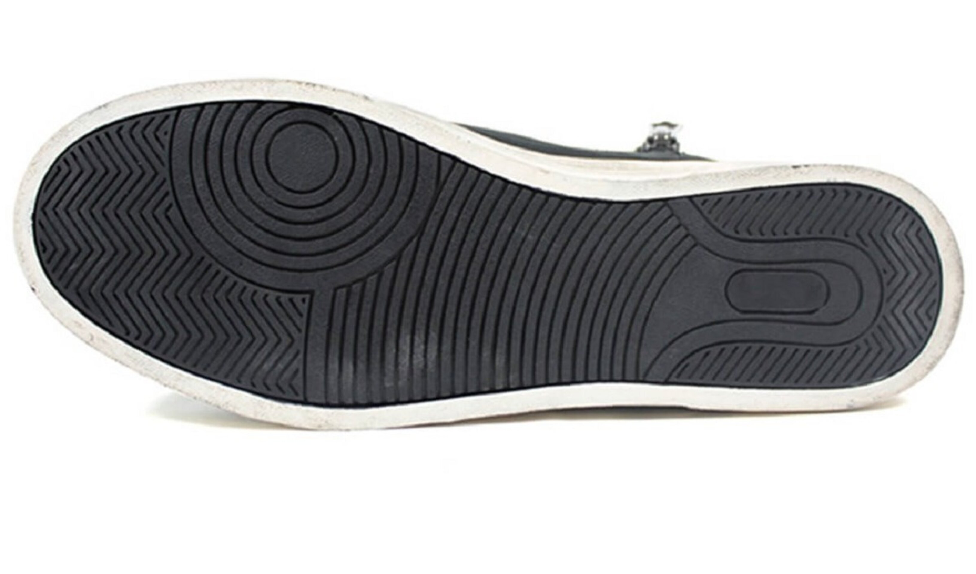 ZAPATILLAS MOTO URBANAS EN PIEL HARISSON YANKEE NEGRO/BLANCO - 3