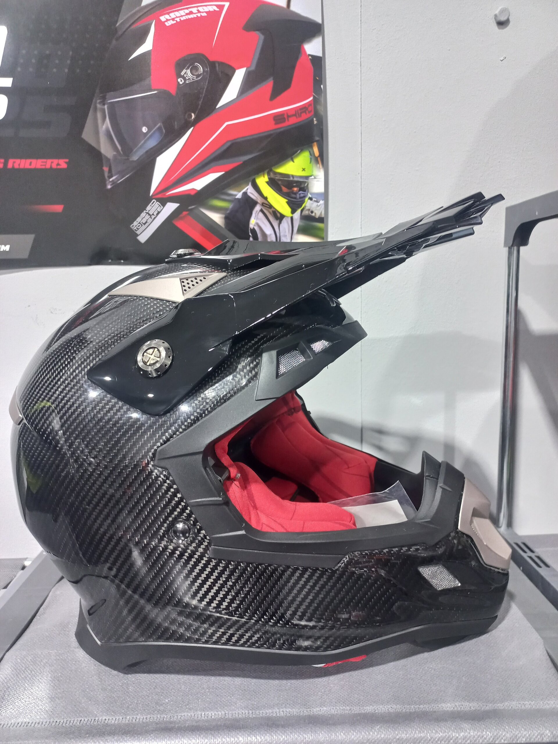 CASCO MOTOCROSS MX-917 CARBON - 5