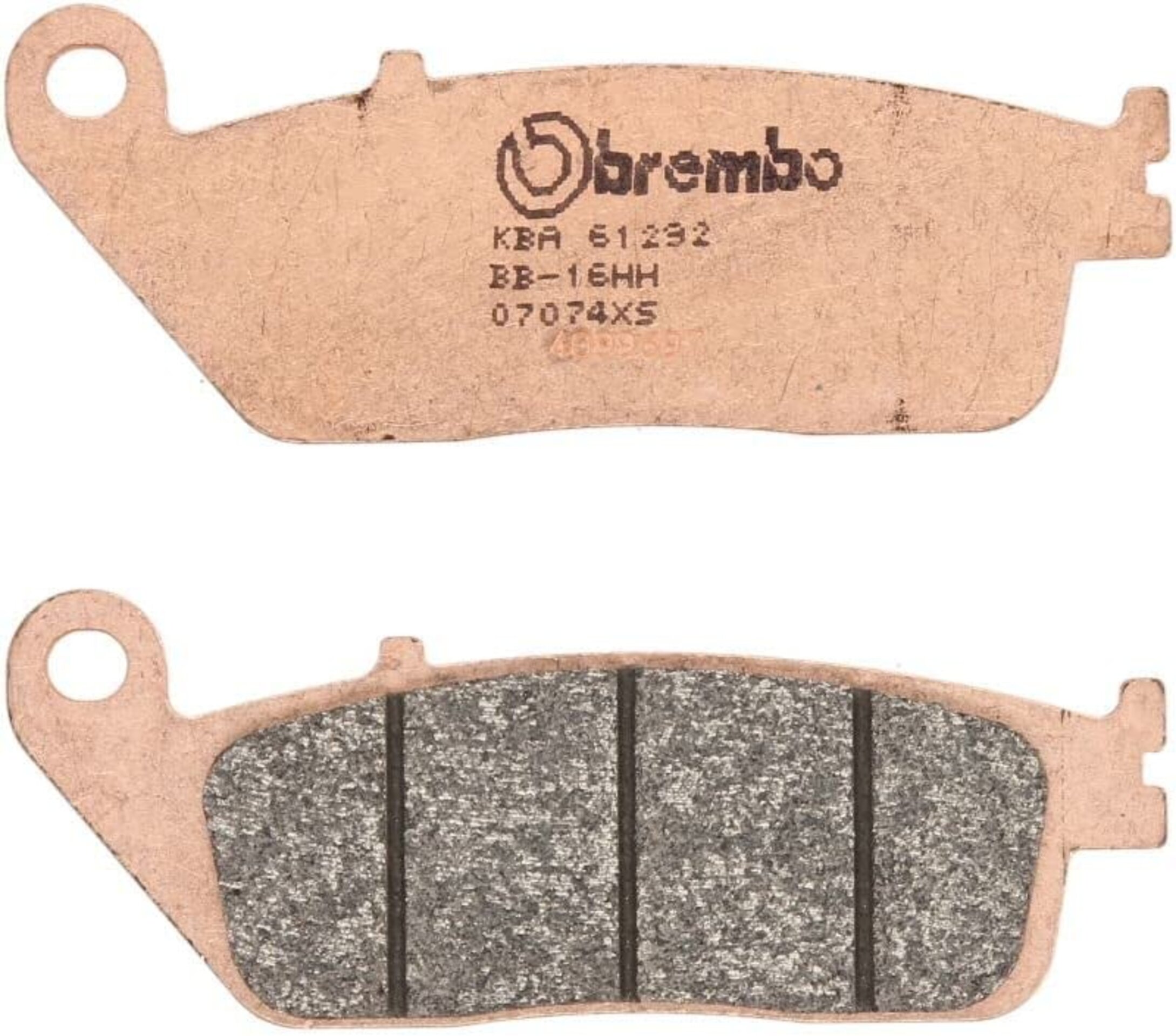 Pastillas freno Brembo sinterizadas 07074XS - 1