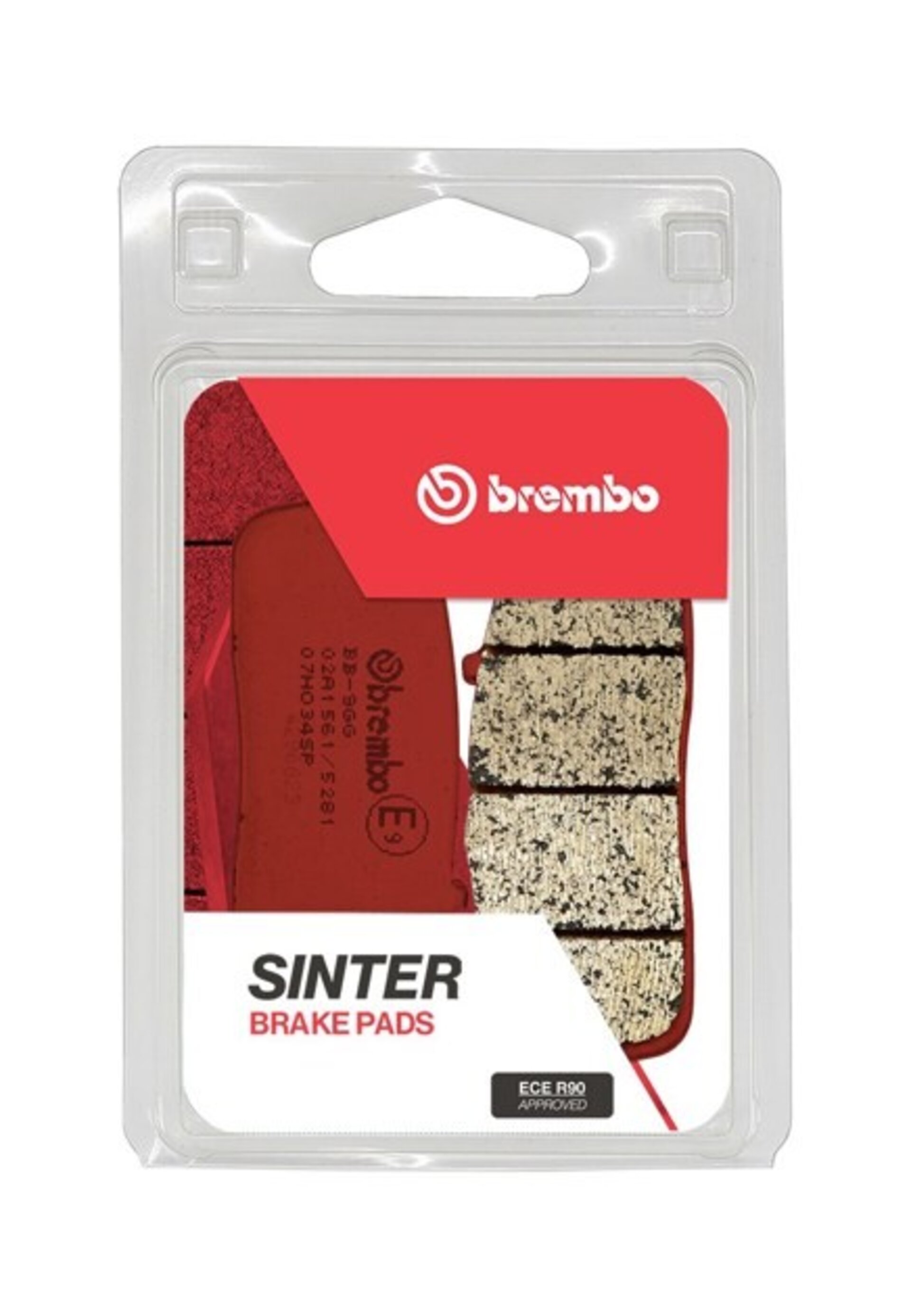 Pastillas freno Brembo sinterizadas 07HO34SP - 1