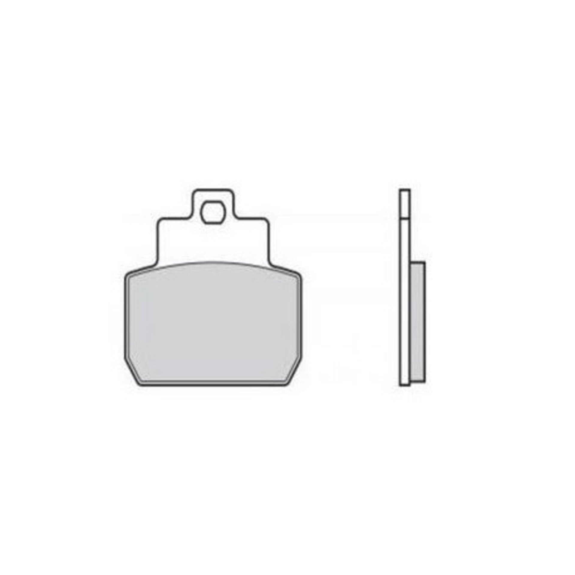 Pastillas de freno Brembo genuinas 07061 - 1