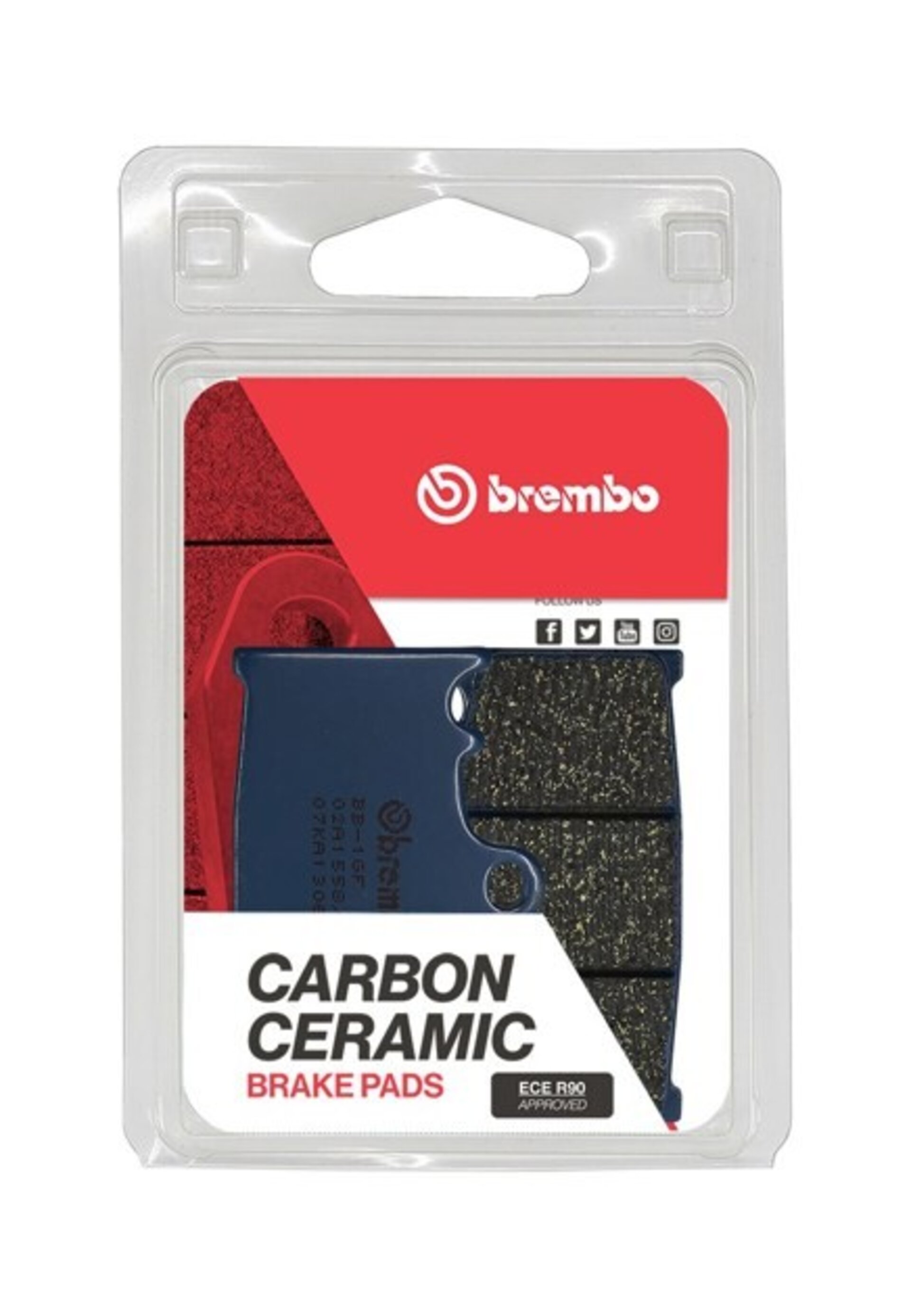 Pastillas de freno Brembo genuinas 07KA1306 - 1