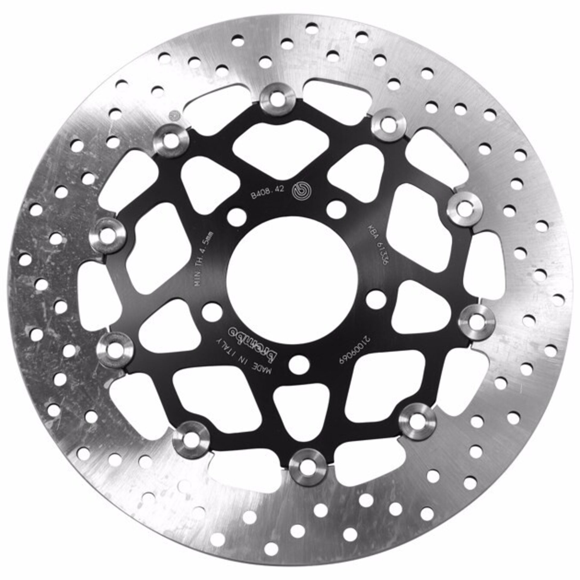 Disco de freno Brembo fijo Serie Oro 78B40842 - 1