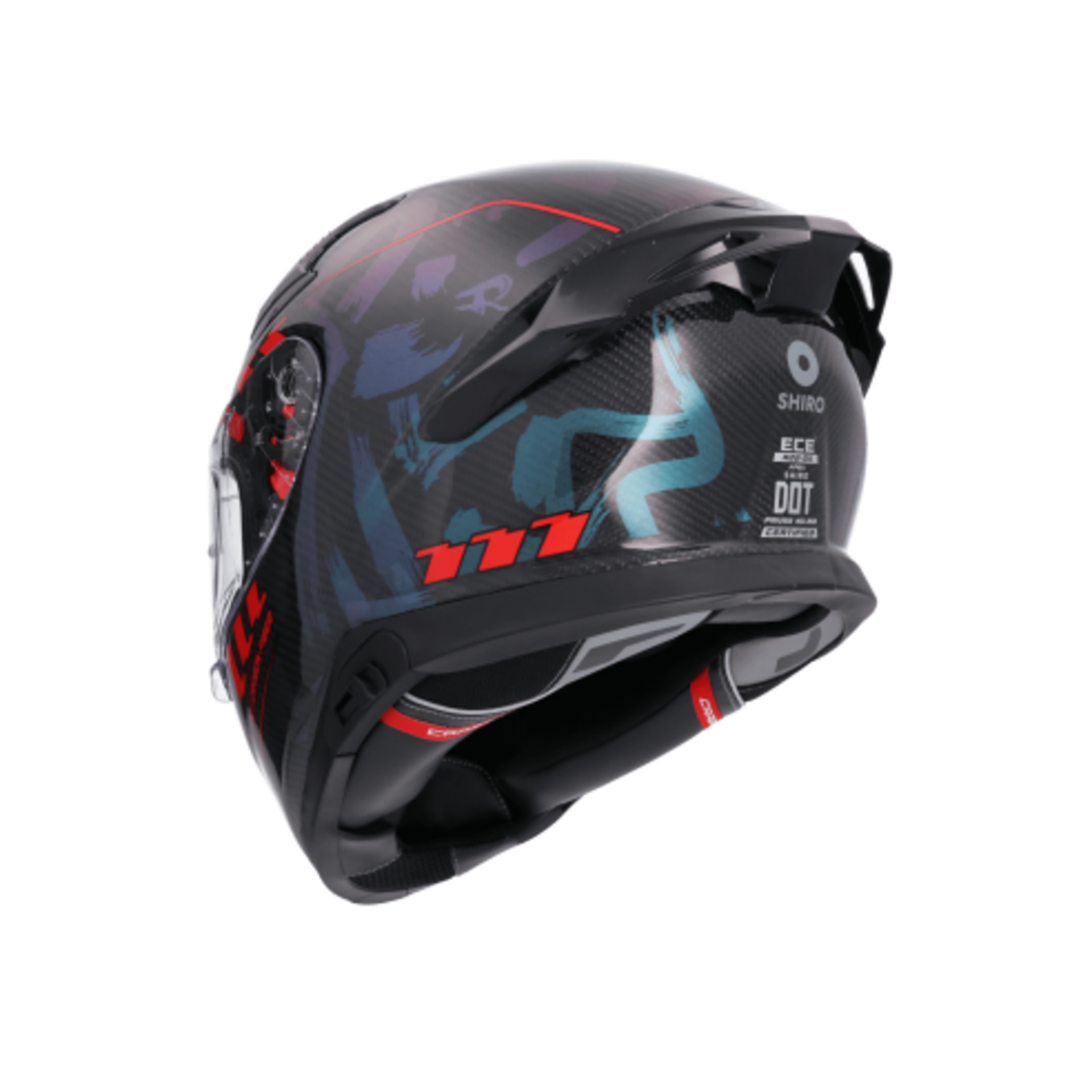 CASCO INTEGRAL SHIRO KATANA CARBÓN - 5