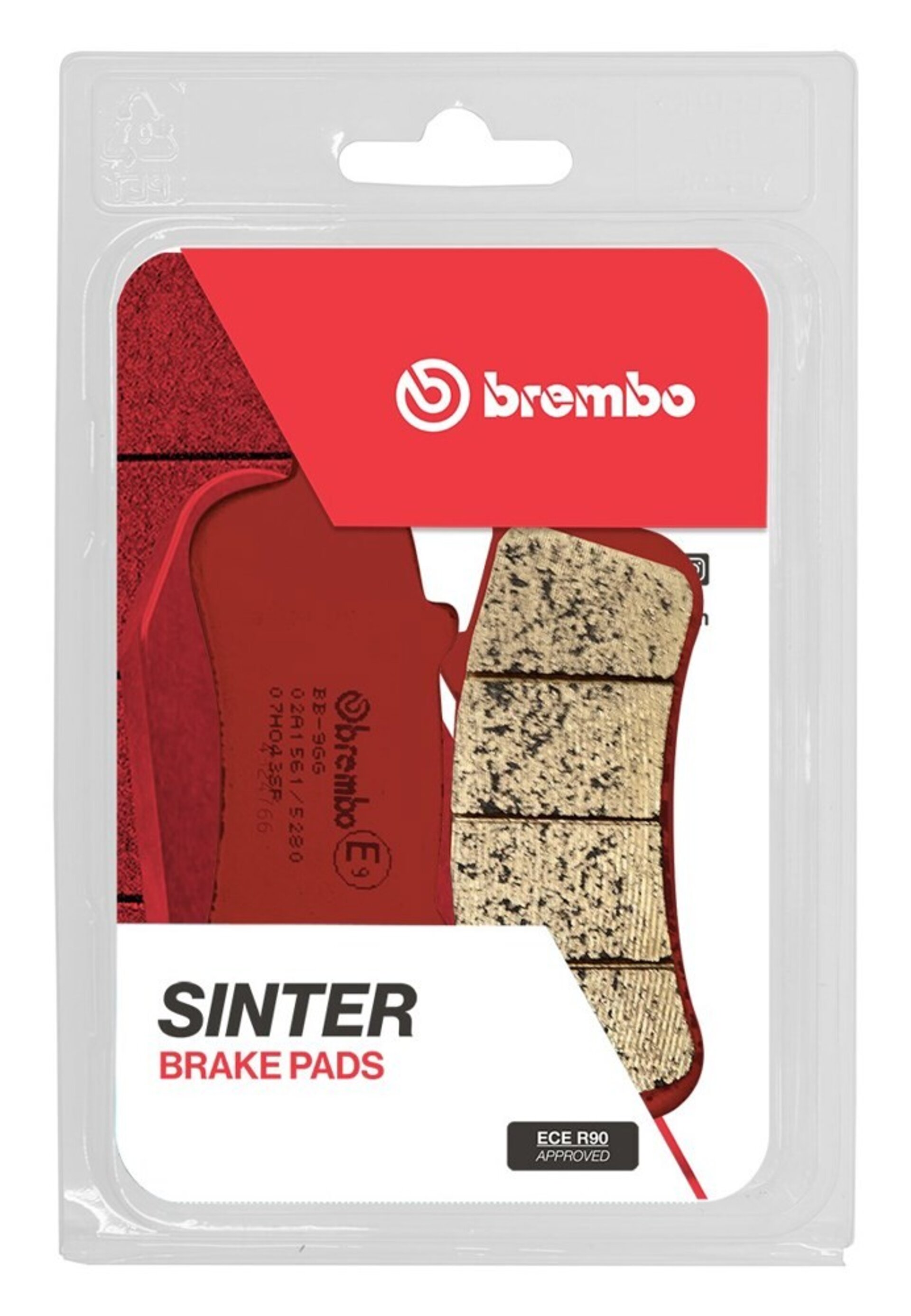 Pastillas freno Brembo sinterizadas 07HO43SP - 1