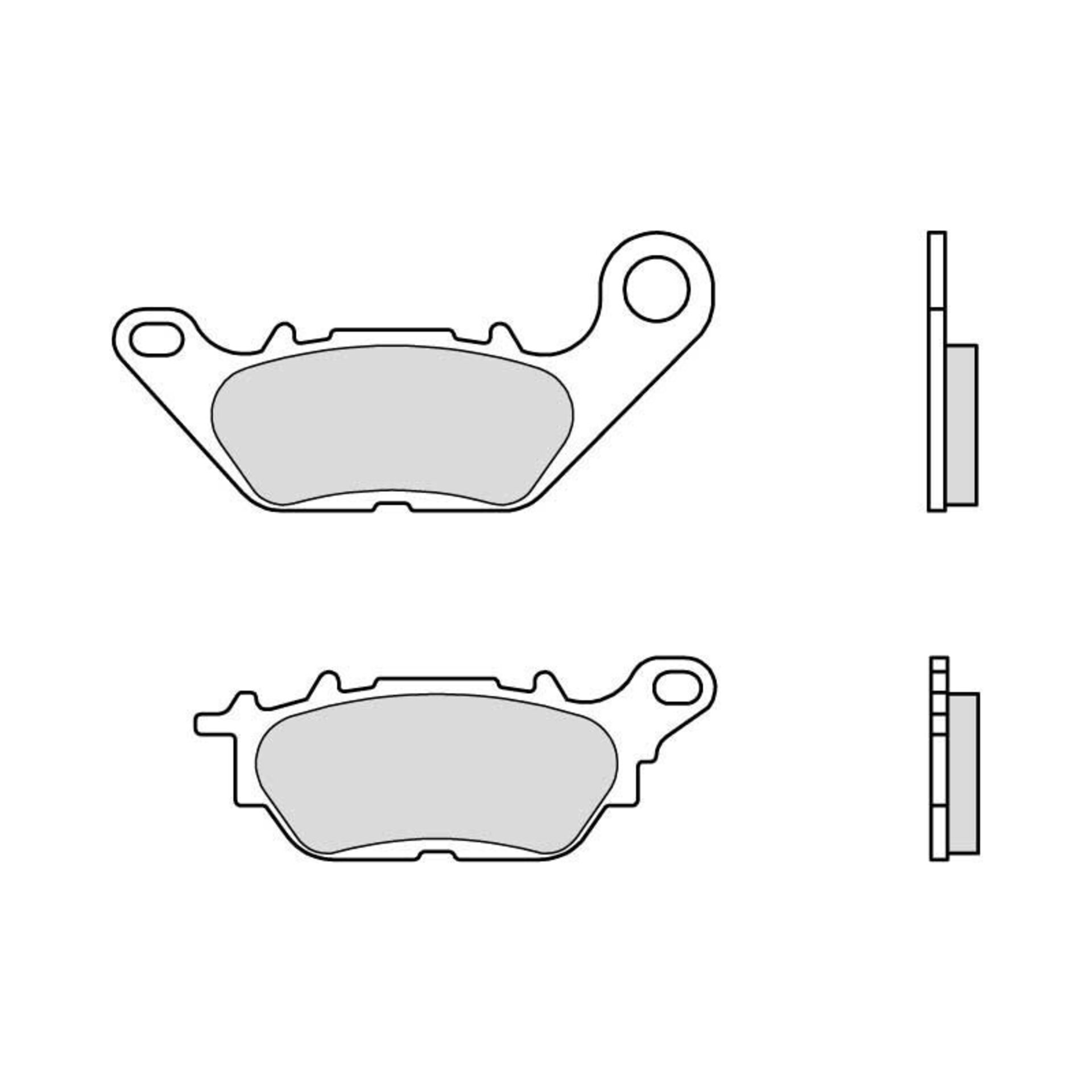 Pastillas de freno Brembo genuinas 07114 - 1