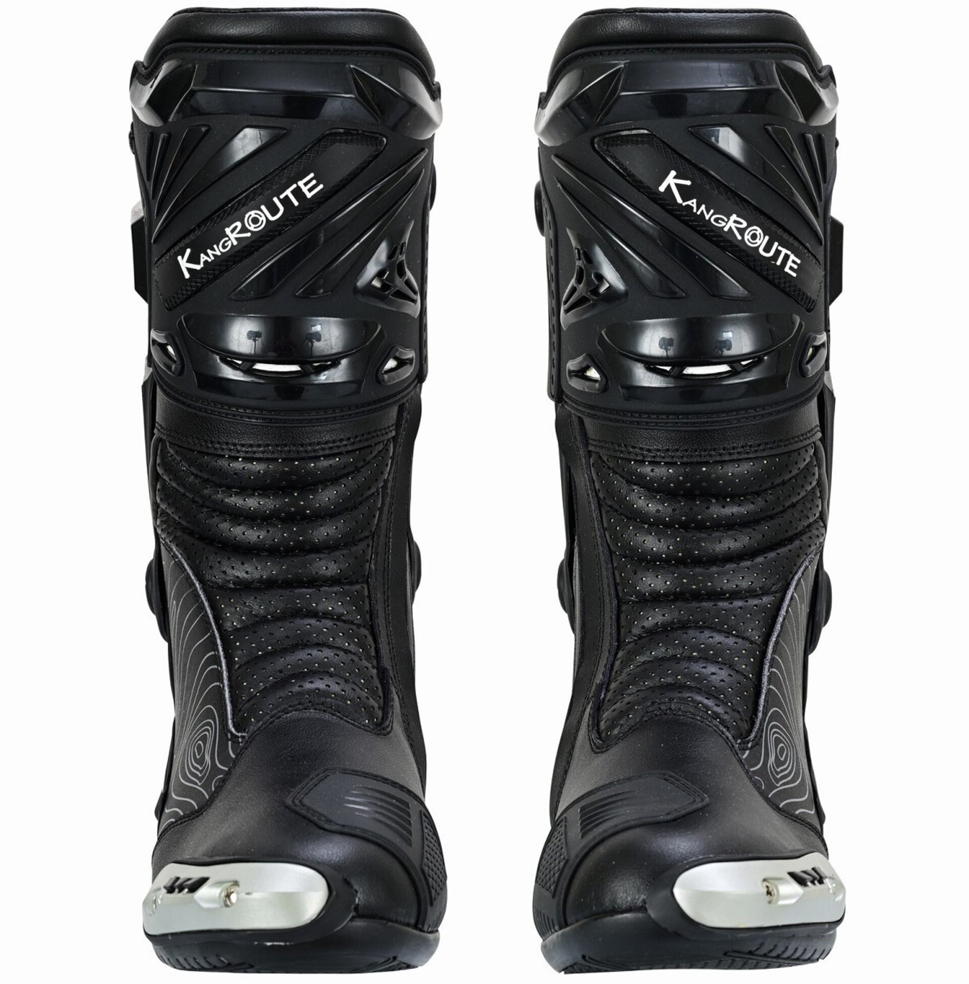 BOTAS DE MOTO DEPORTIVAS ASSEN RACE NEGRAS - 6