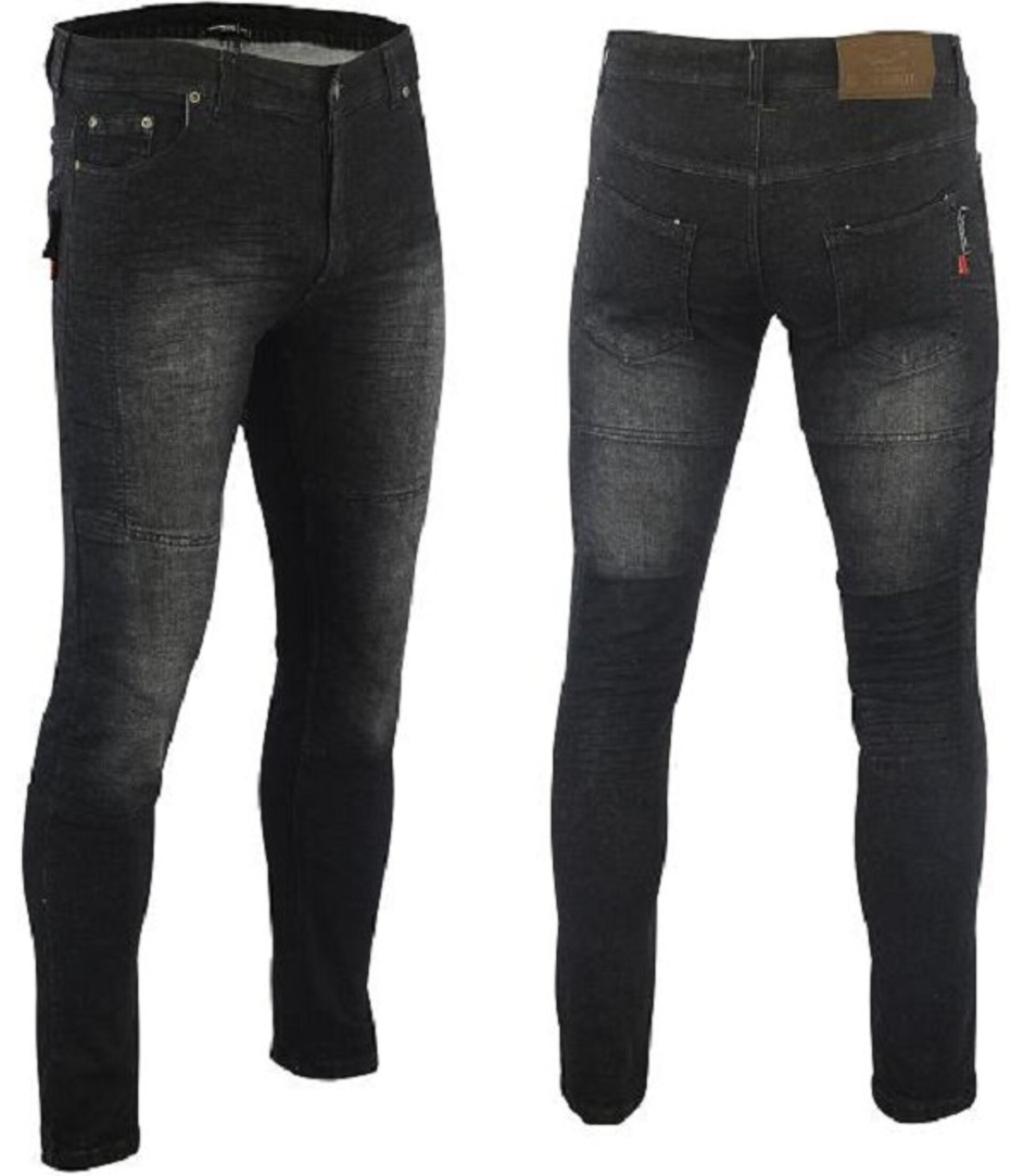 PANTALÓN VAQUERO DESGASTADO DE MUJER CON PROTECCIONES GM2761 - 1