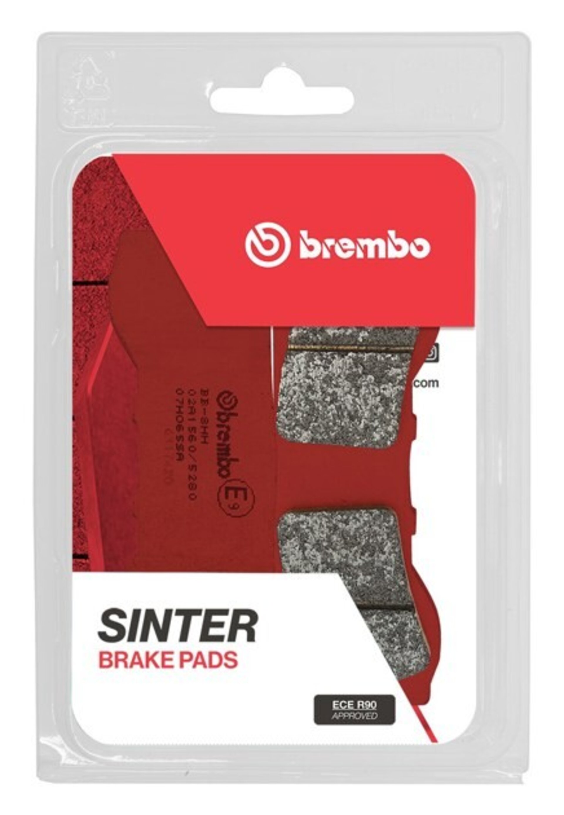 Pastillas freno Brembo sinterizadas 07HO65SA - 1