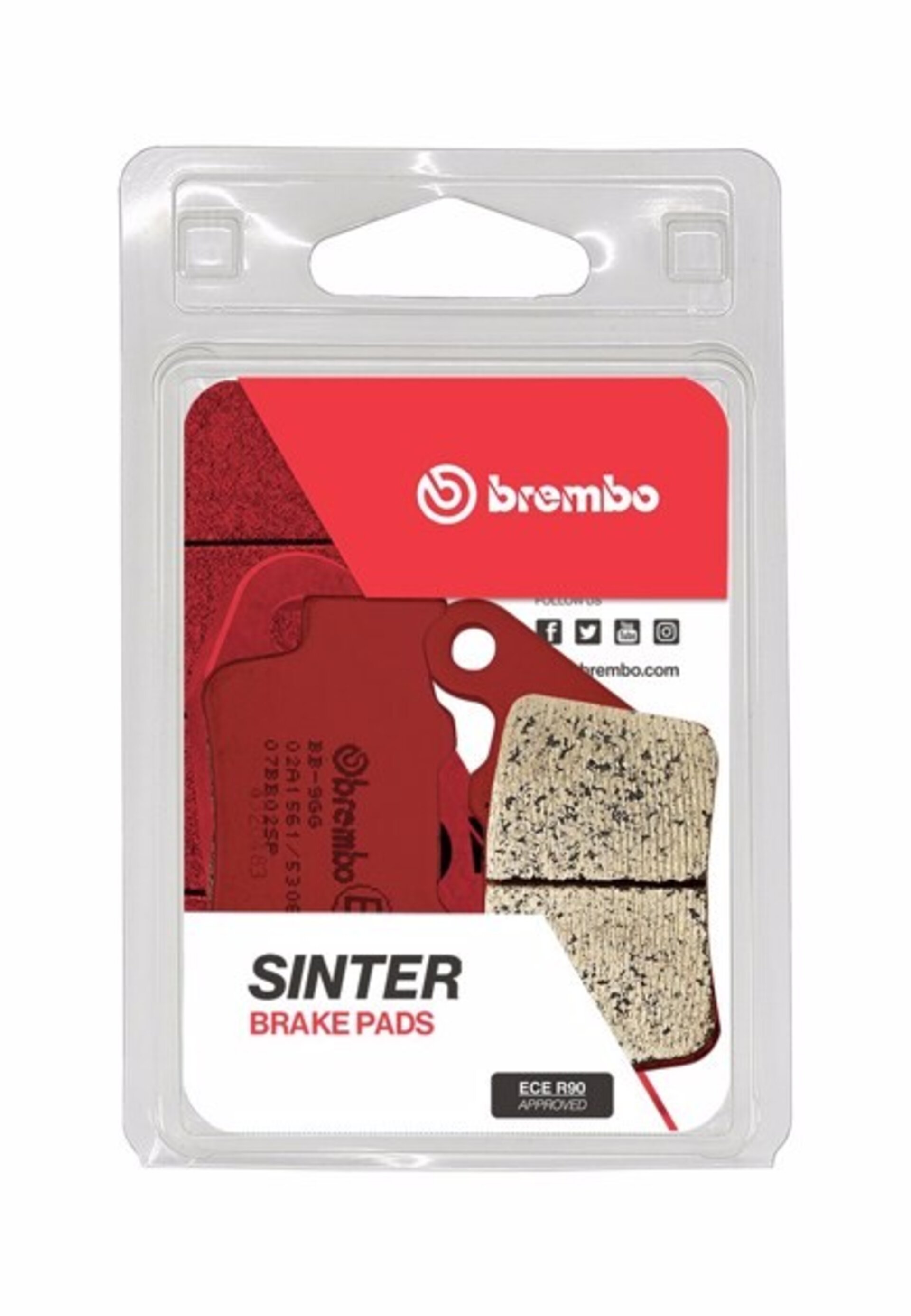 Pastillas freno Brembo sinterizadas 07BB02SP - 1