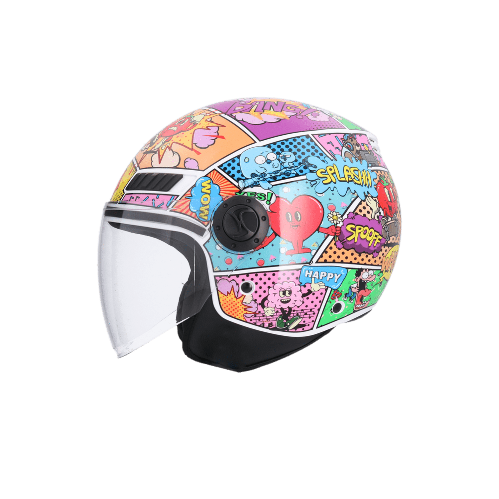 SHIRO HELMETS CASCO JET KIOTO CÓMIC - 2