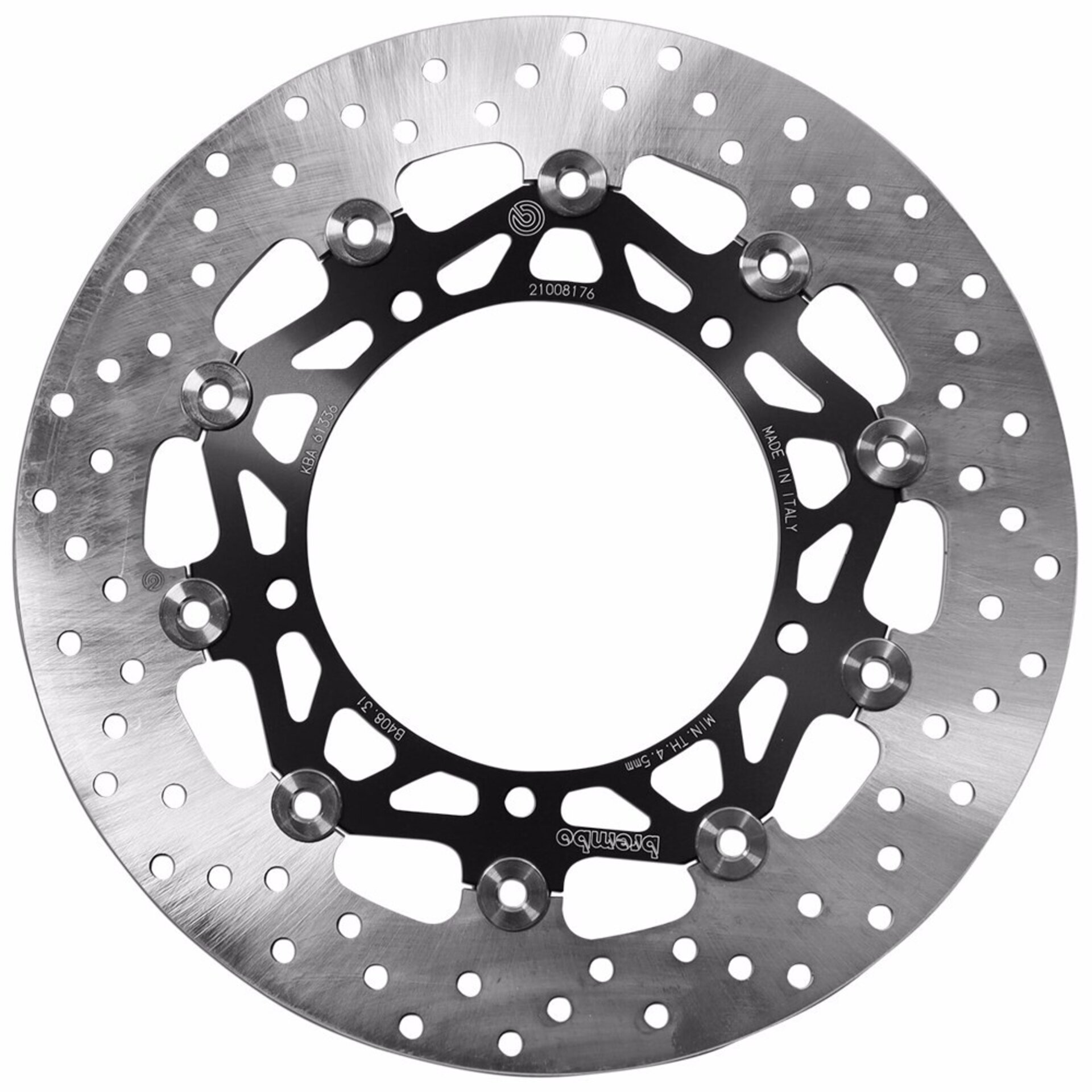 Disco de freno Brembo fijo Serie Oro 78B40831 - 1