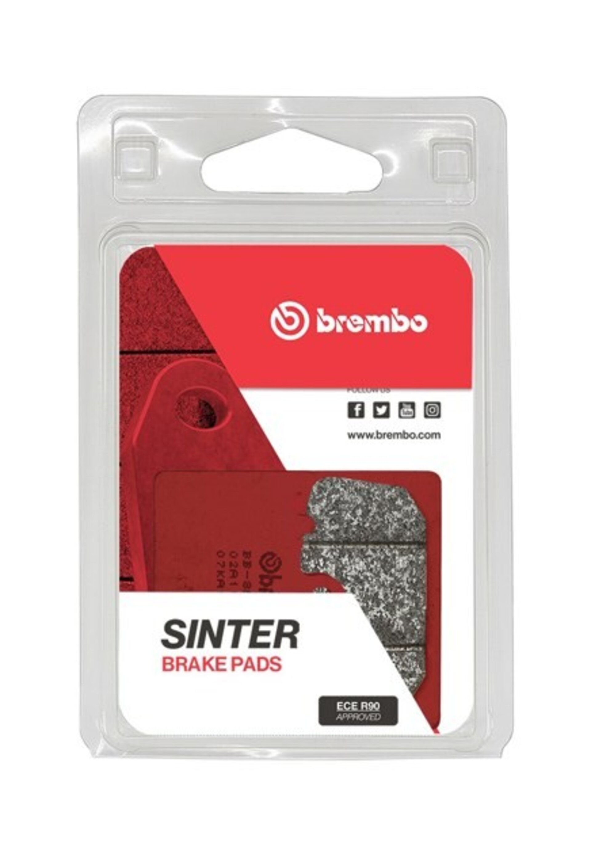 Pastillas freno Brembo sinterizadas 07KA14SA - 1