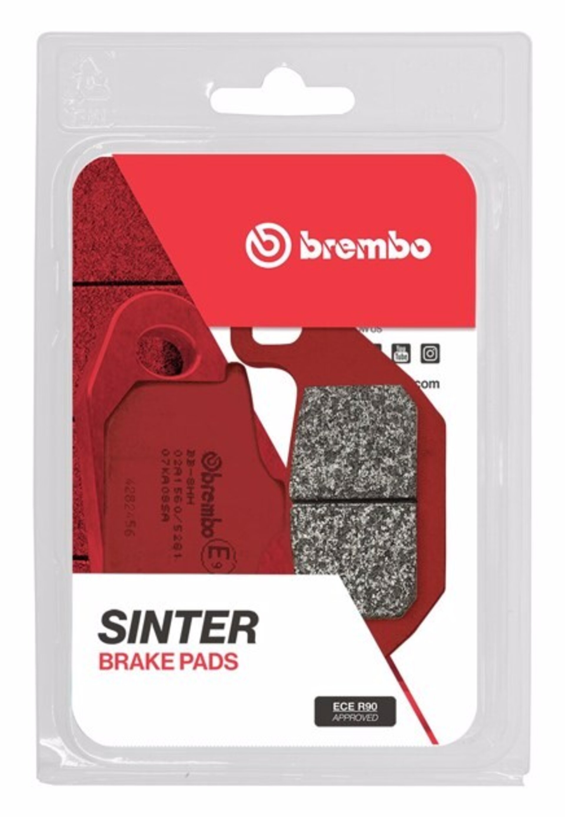 Pastillas freno Brembo sinterizadas 07KA08SA - 1