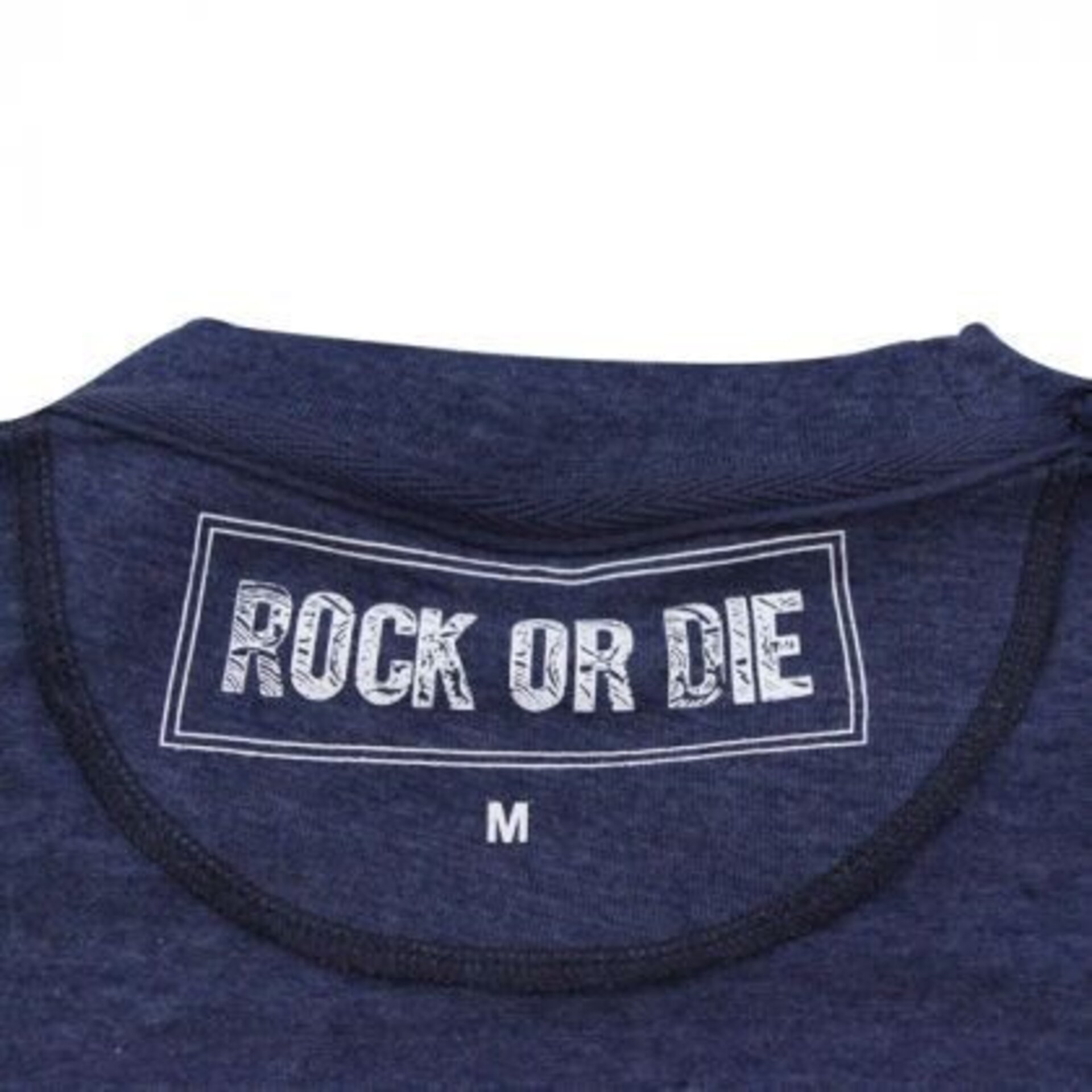 Camiseta Rock or Die Livefast Azul Hombre - 2