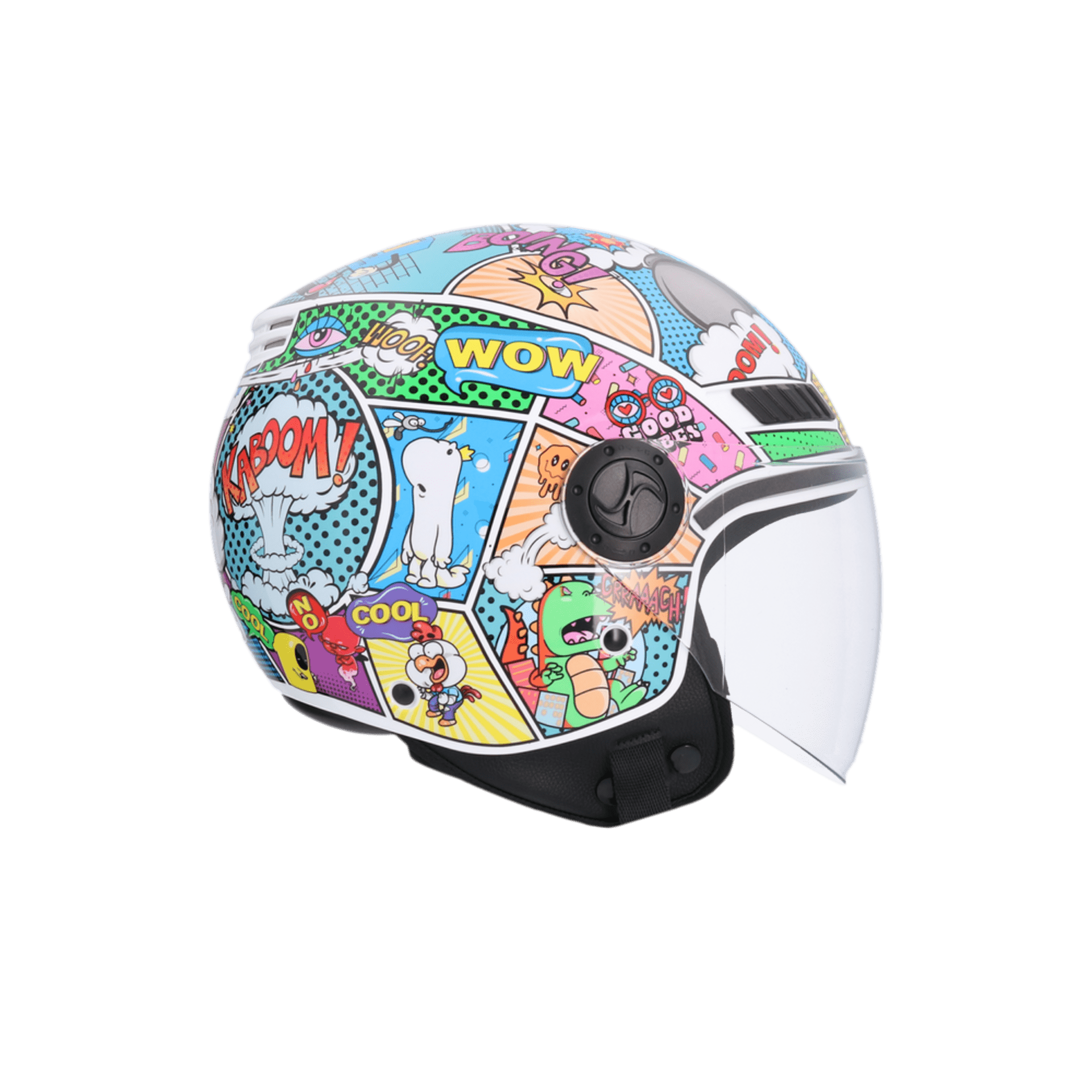 SHIRO HELMETS CASCO JET KIOTO COMIC NIÑOS - 6