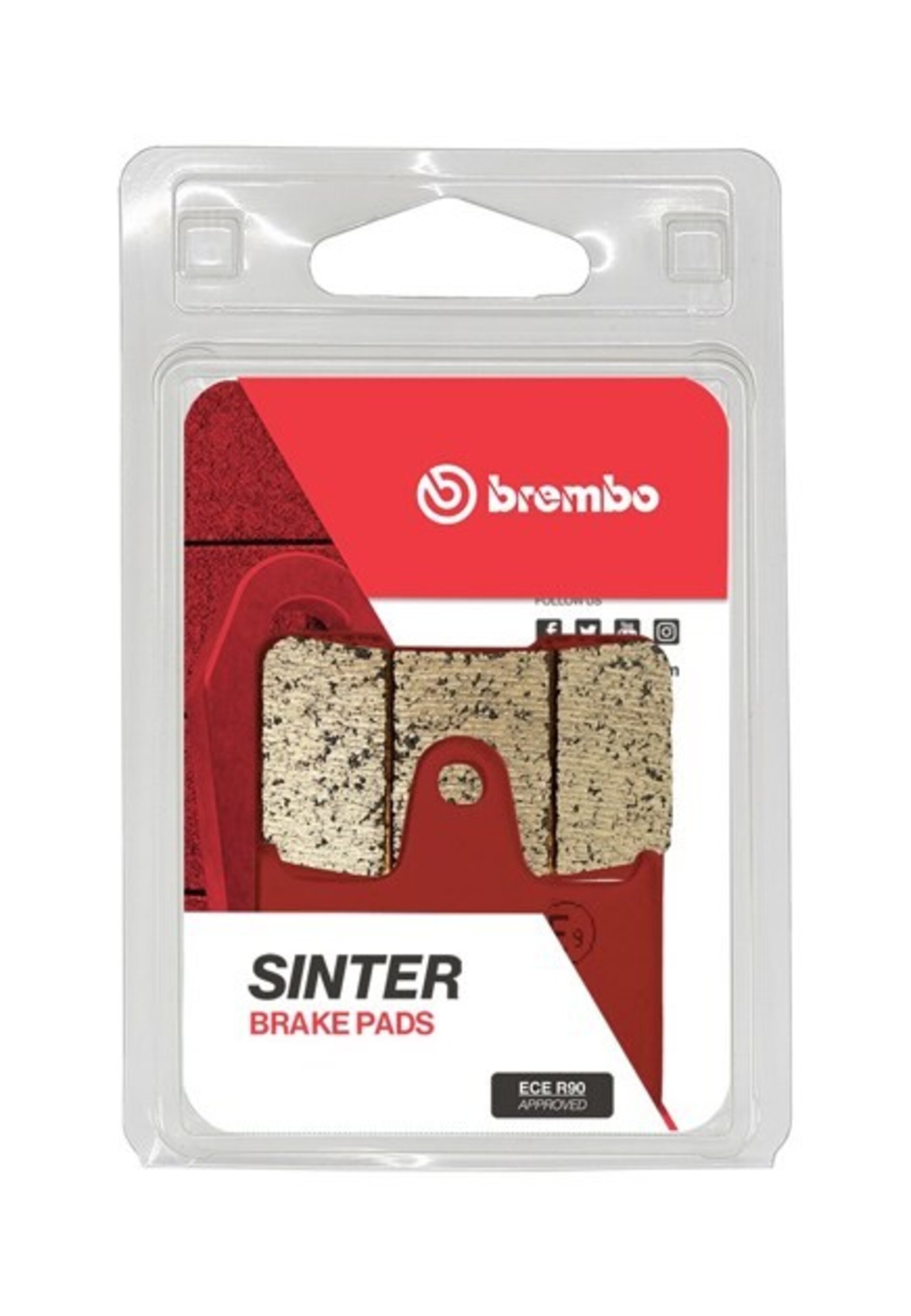 Pastillas freno Brembo sinterizadas 07KA21SP - 1