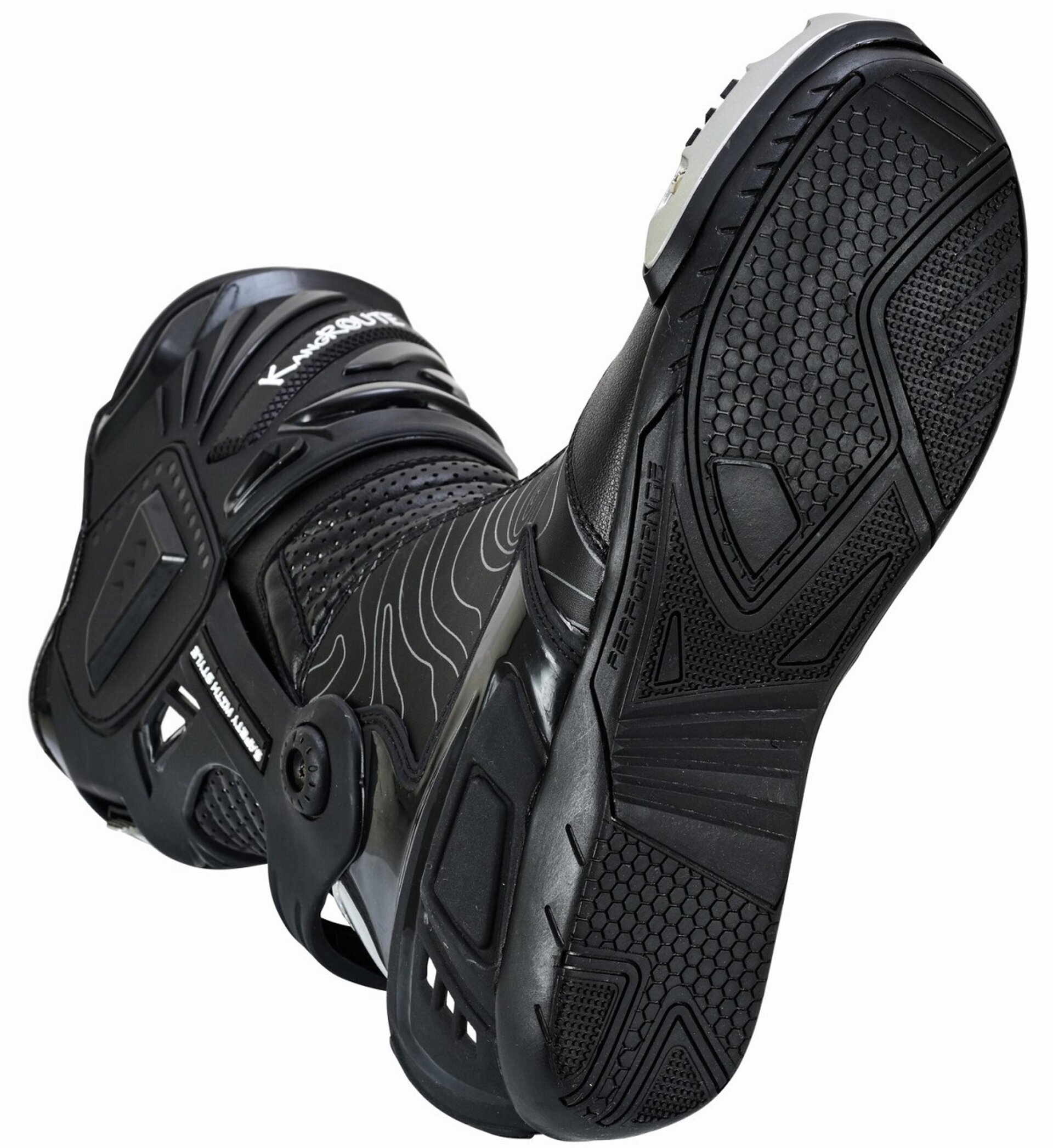 BOTAS DE MOTO DEPORTIVAS ASSEN RACE NEGRAS - 7