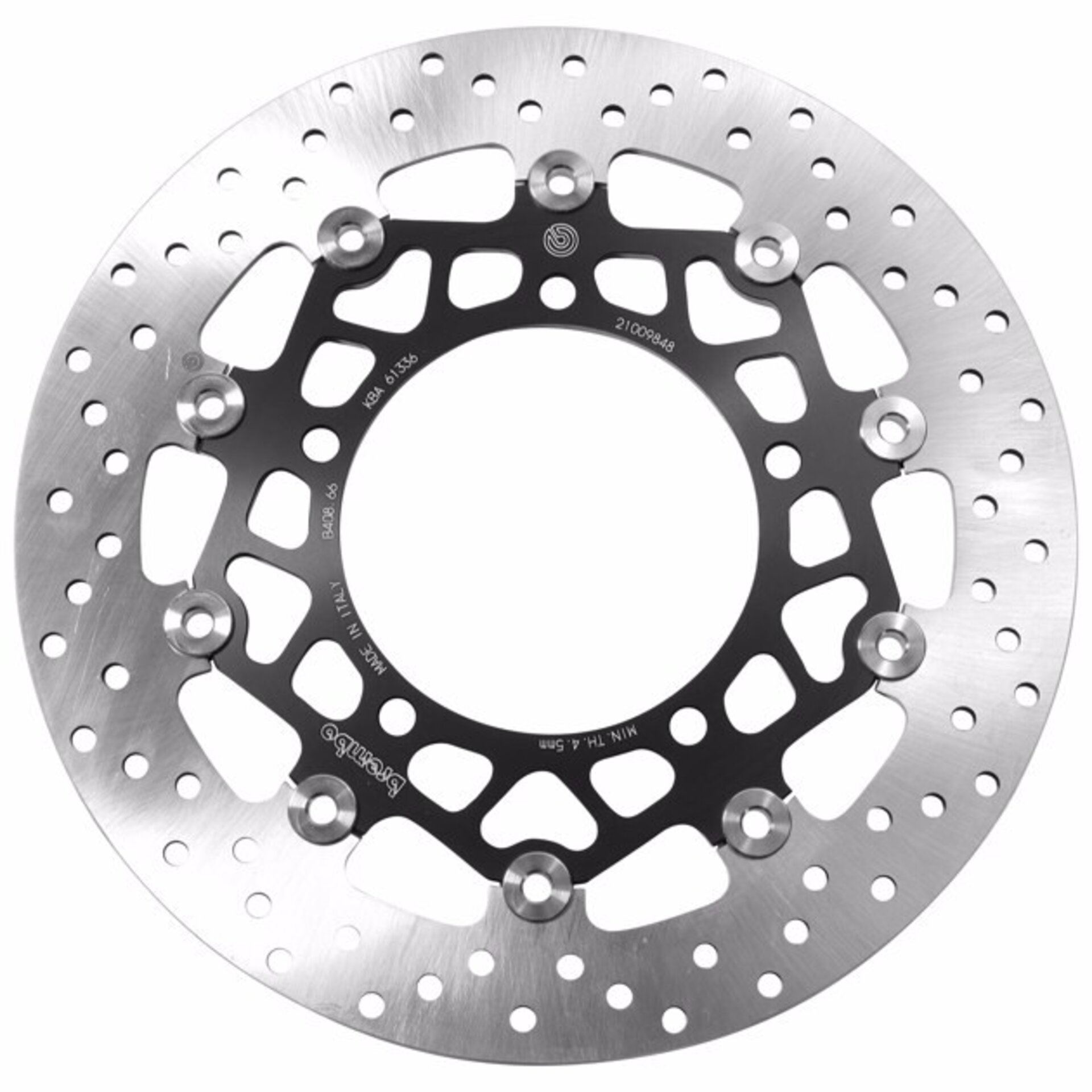 Disco de freno Brembo fijo Serie Oro 78B40876 - 1