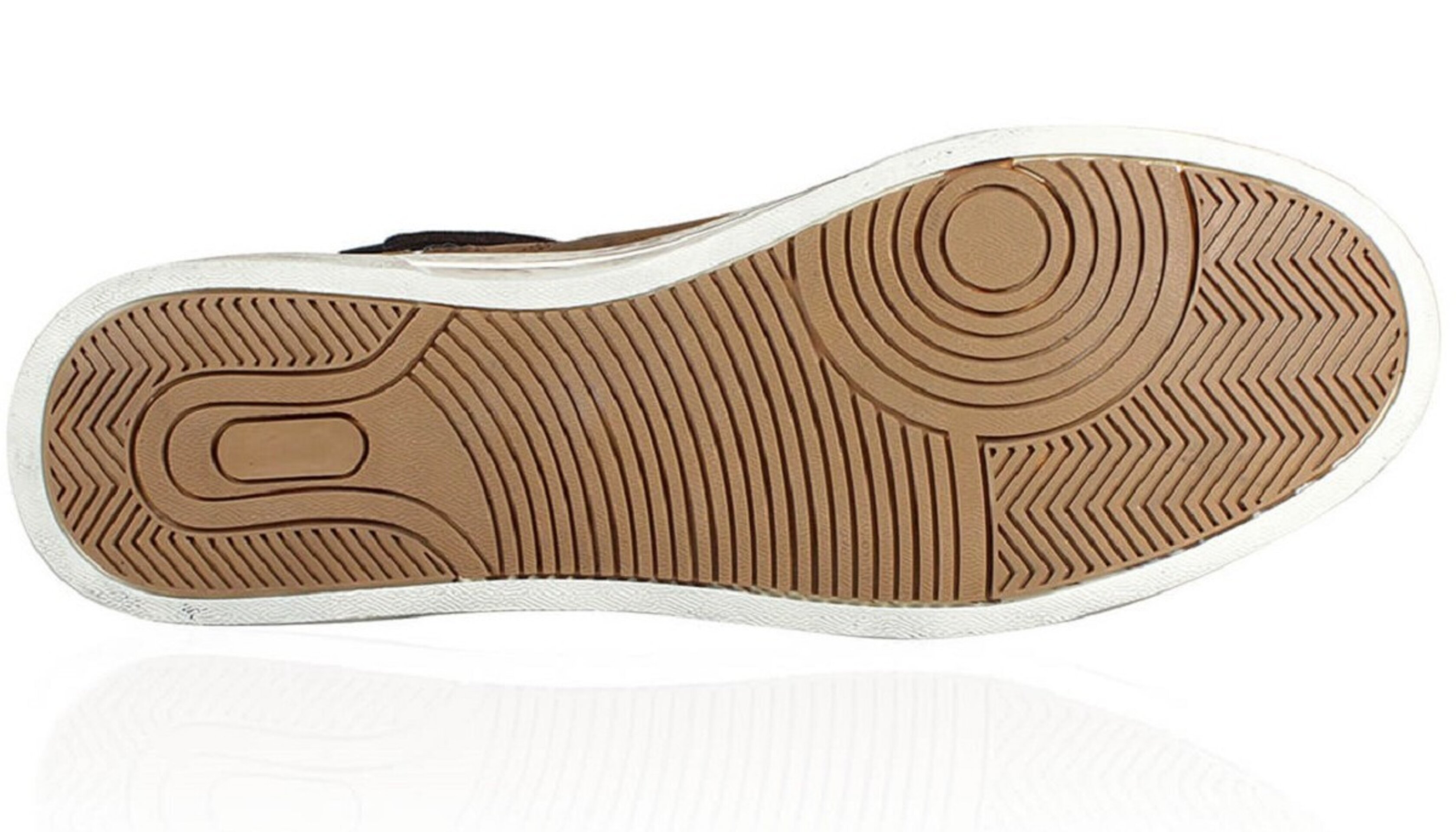 ZAPATILLAS MOTO URBANAS EN PIEL HARISSON YANKEE MARRON - 4