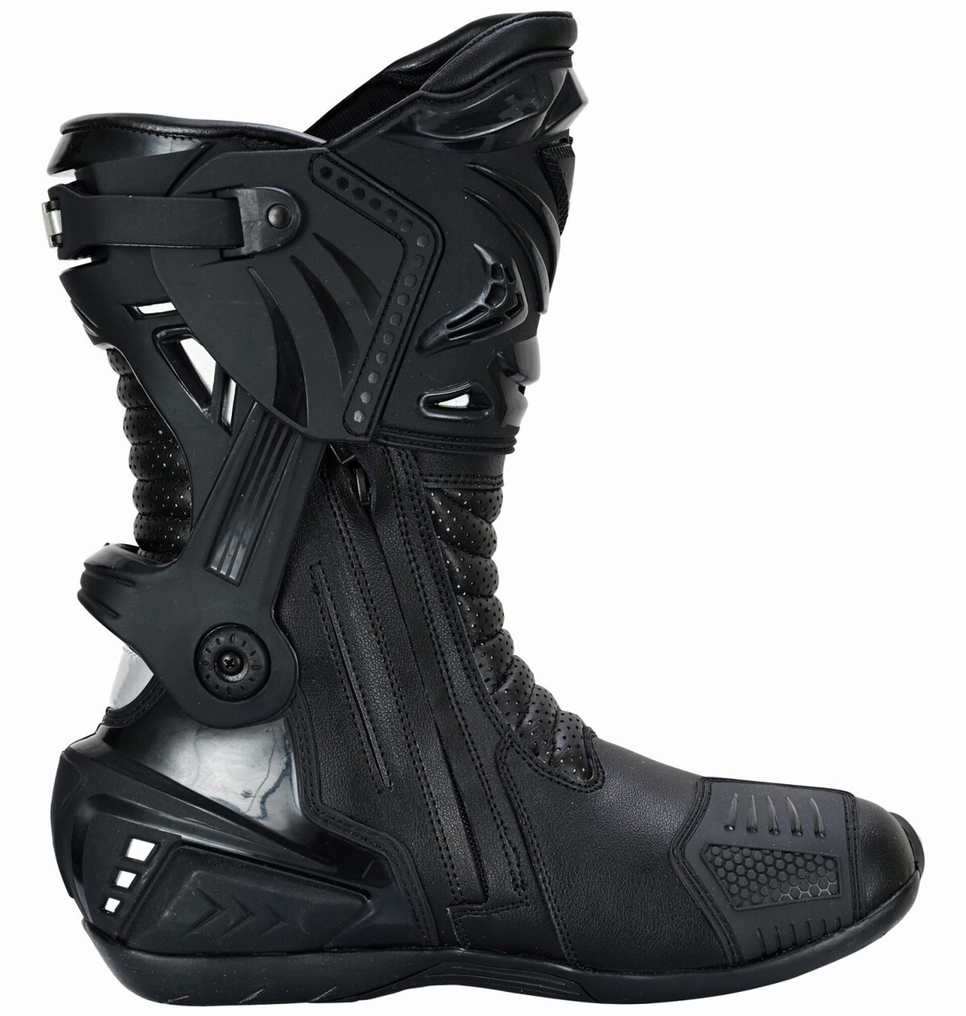 BOTAS DE MOTO DEPORTIVAS ASSEN RACE NEGRAS - 3