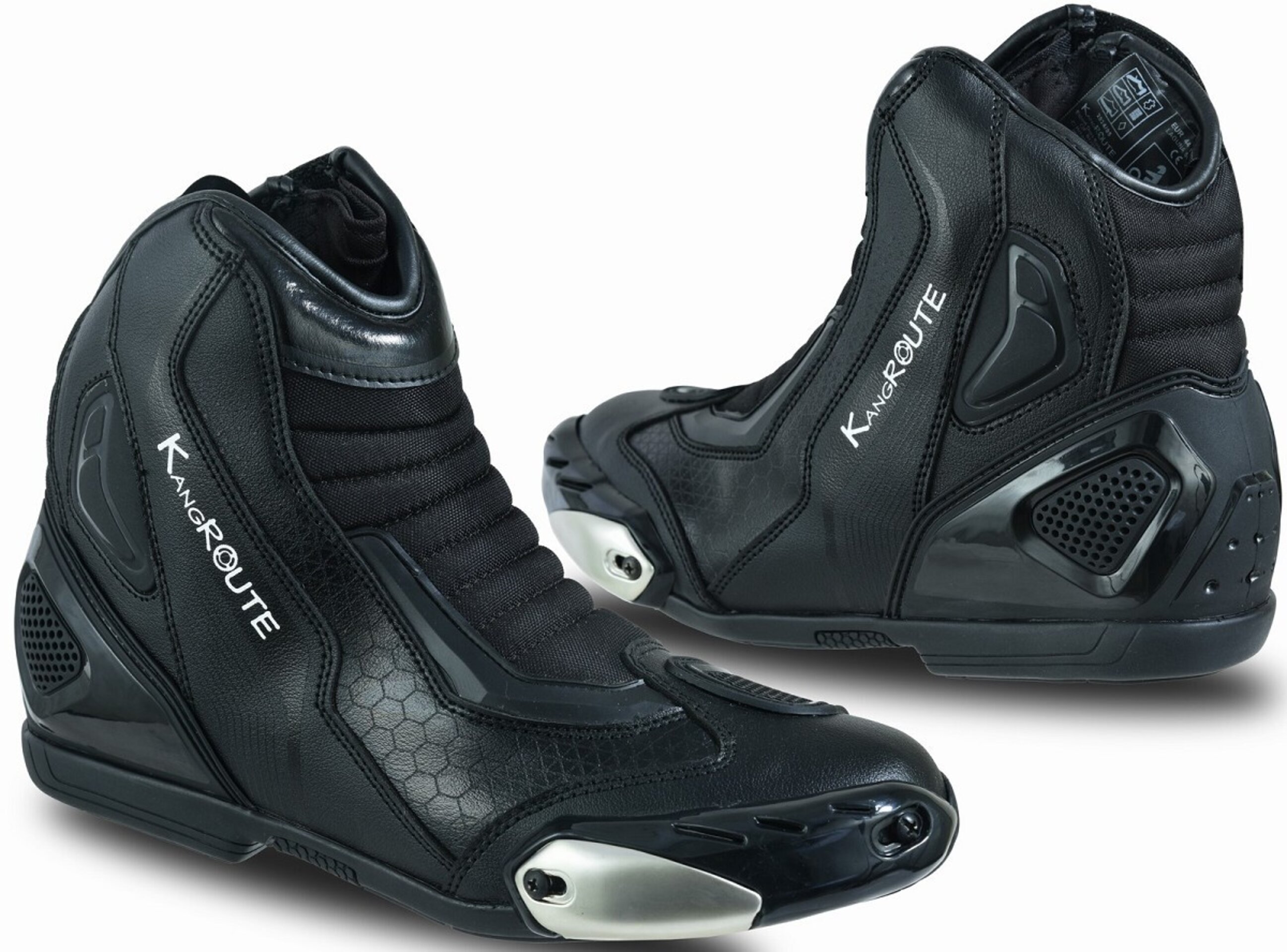 BOTAS DE MOTO CARRETERA LAGUNA SWIF NEGRO - 7