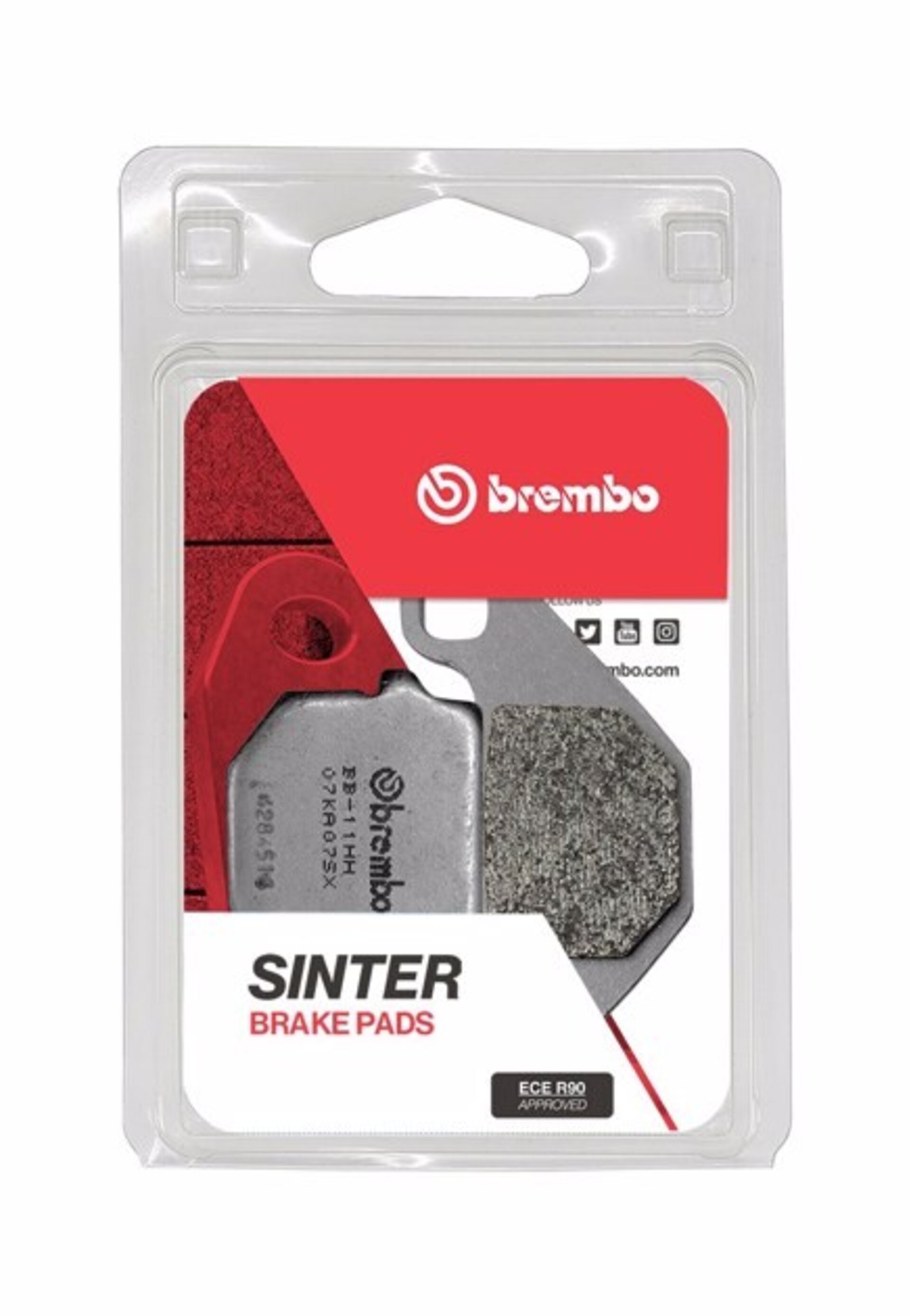 Pastillas freno Brembo sinterizadas 07KA07SX - 1