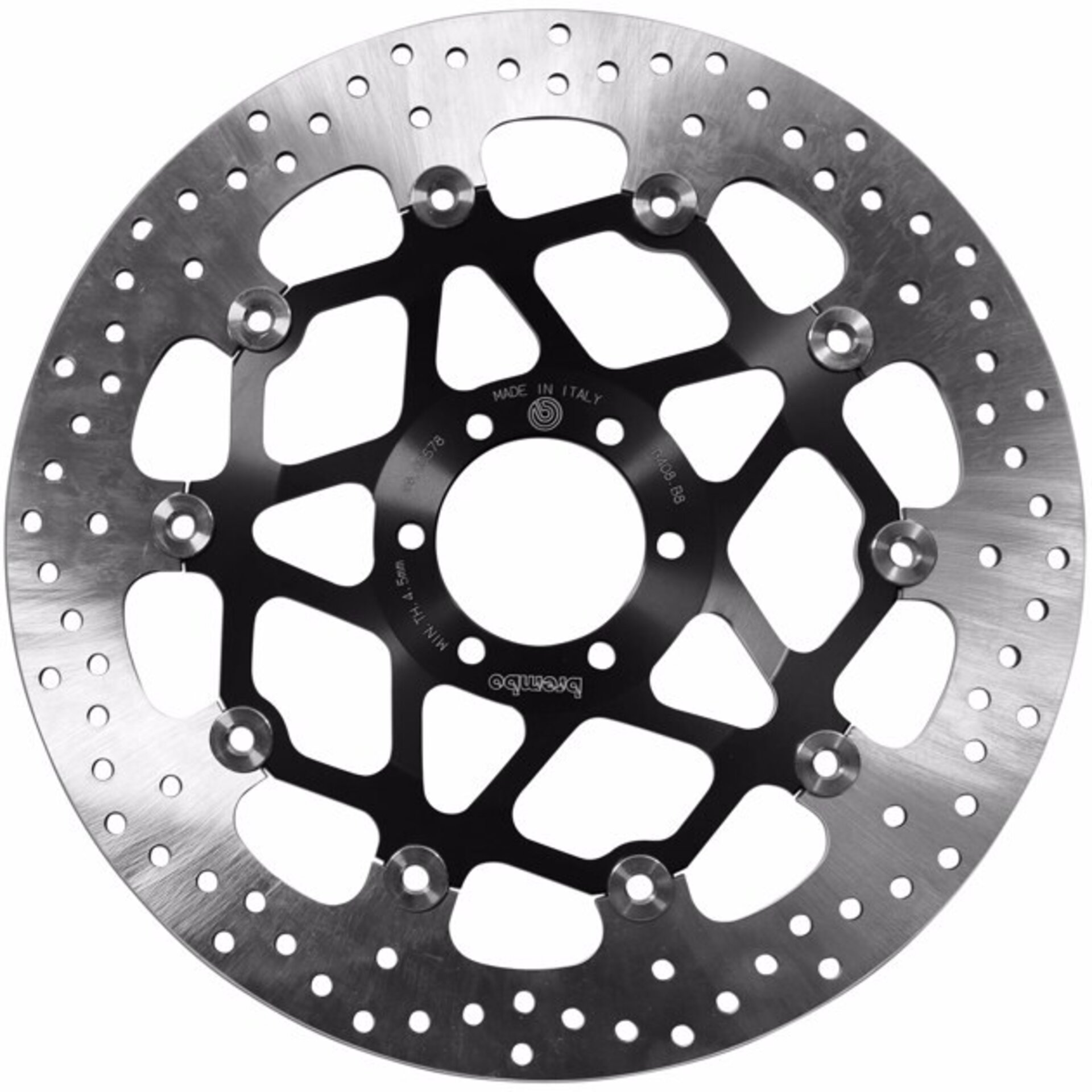 Disco de freno Brembo fijo Serie Oro 78B408B8 - 1
