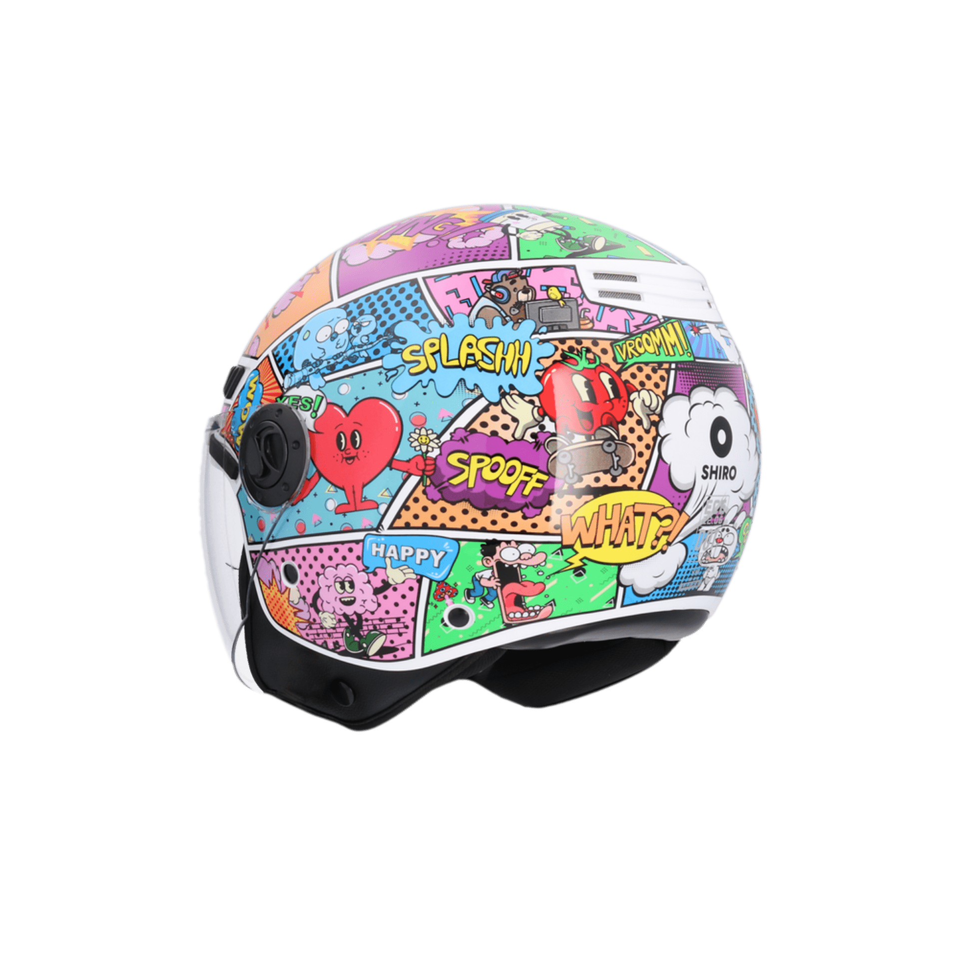 SHIRO HELMETS CASCO JET KIOTO COMIC NIÑOS - 5