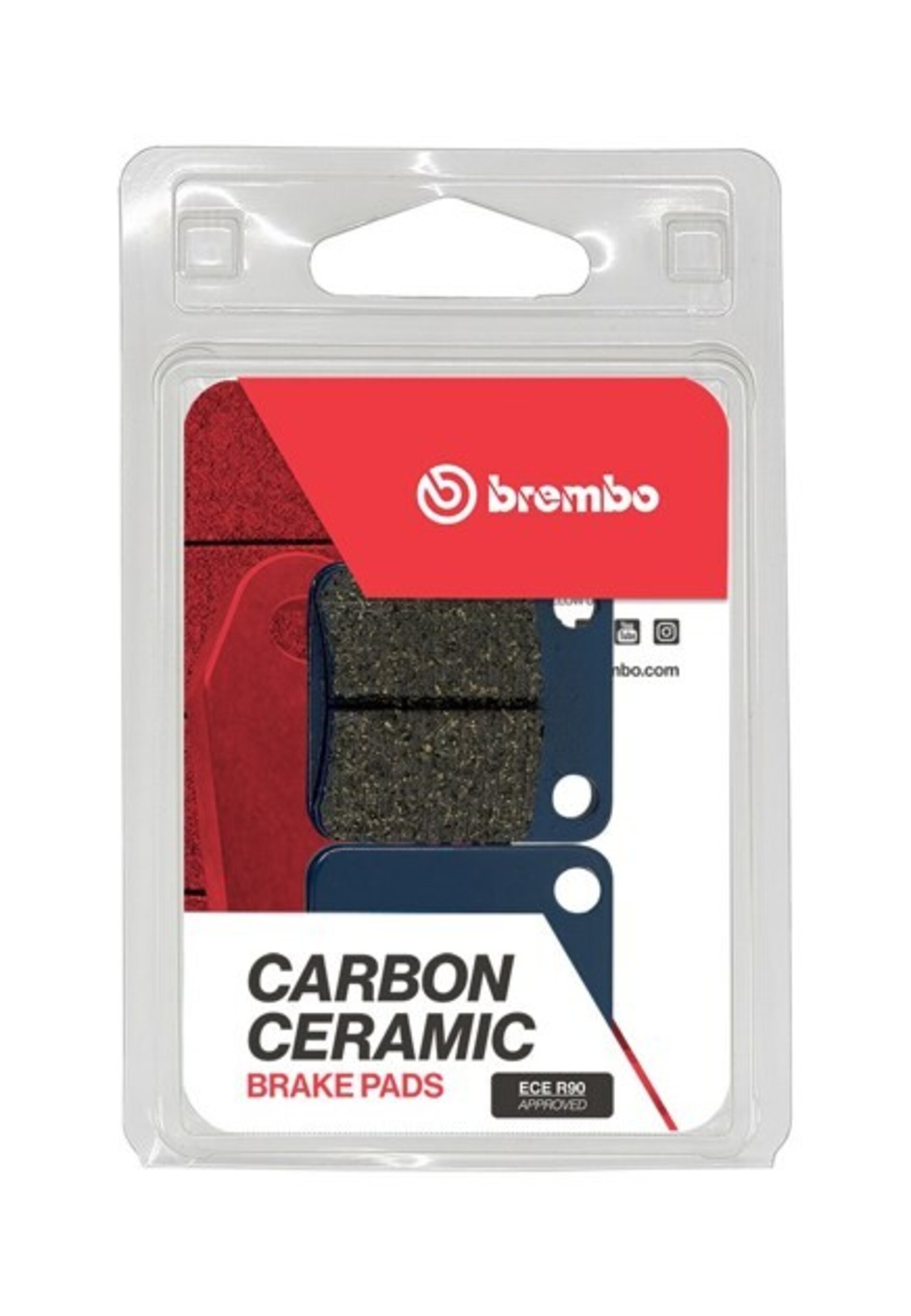Pastillas de freno Brembo orgánicas 07HO09TT - 1