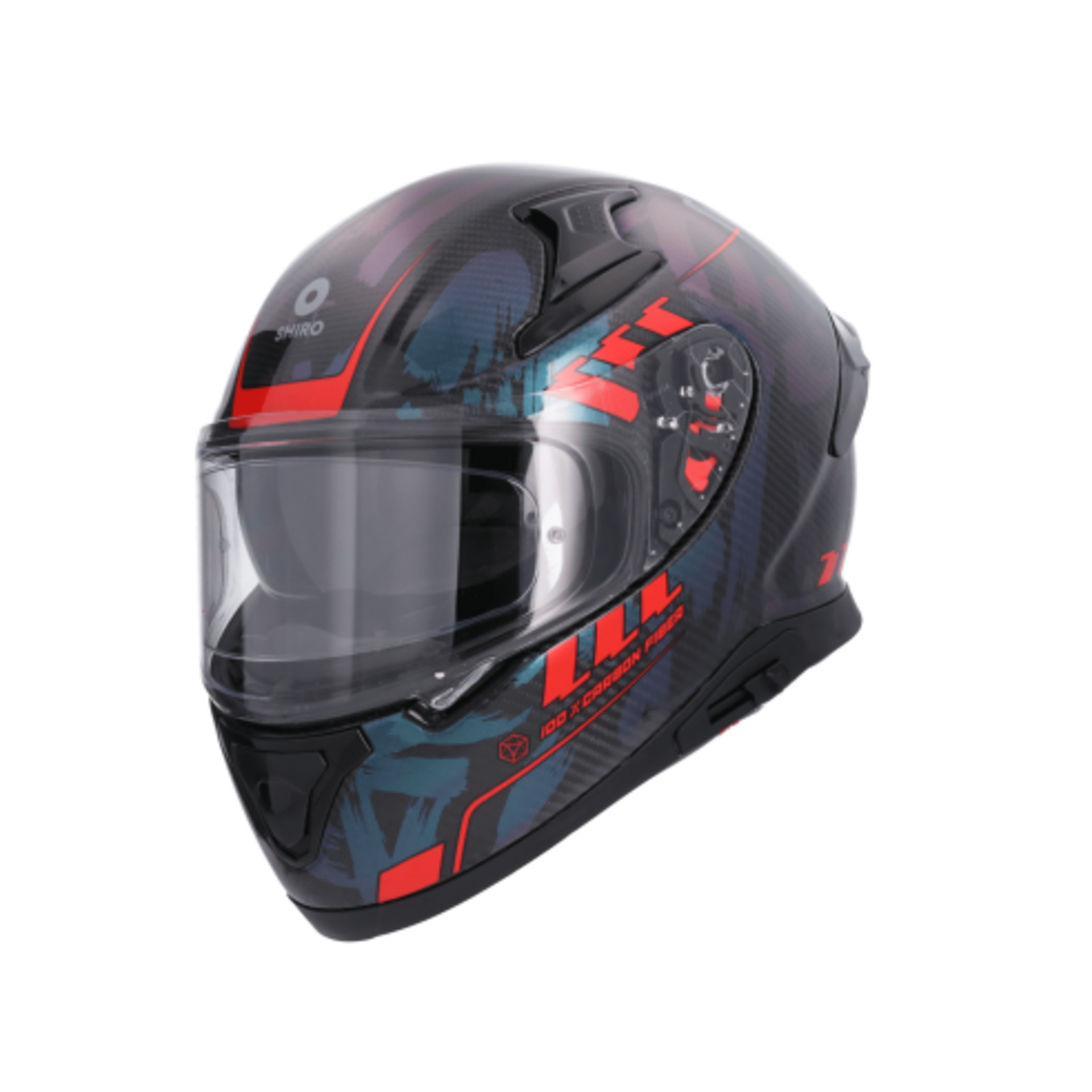 CASCO INTEGRAL SHIRO KATANA CARBÓN - 4