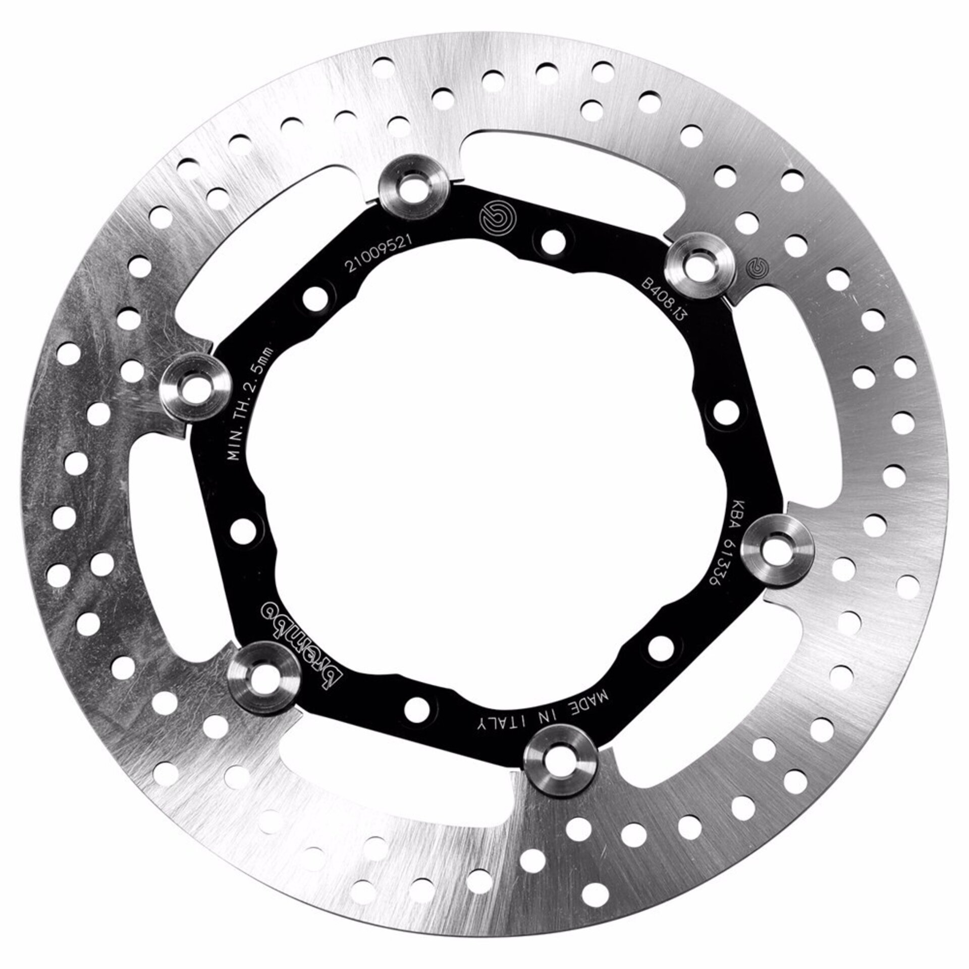 Disco de freno Brembo fijo Serie Oro 78B40813 - 1