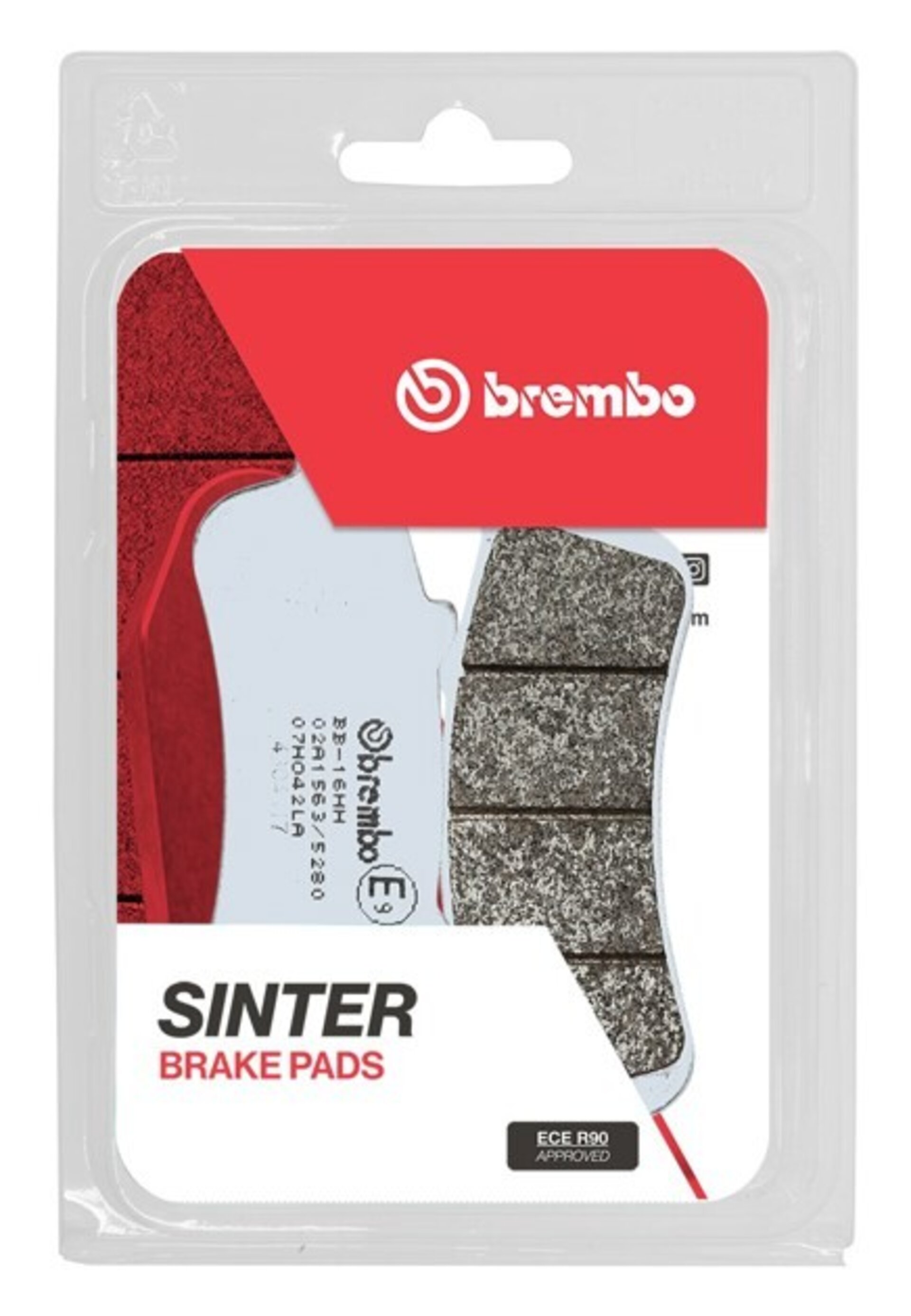 Pastillas freno Brembo sinterizadas 07HO42LA - 1