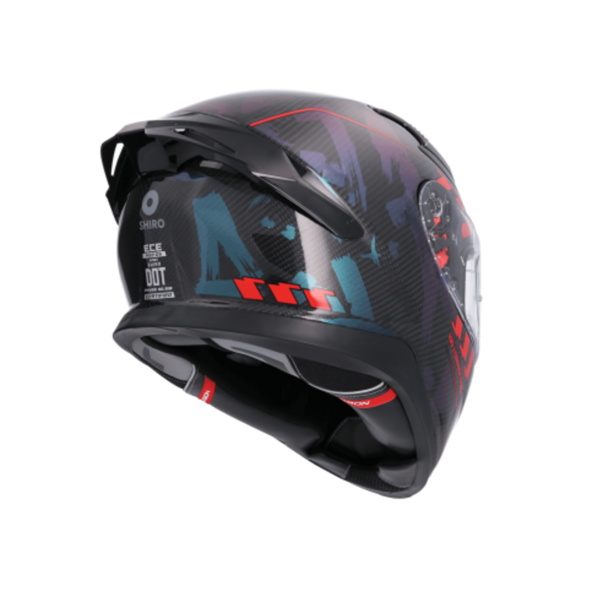 CASCO INTEGRAL SHIRO KATANA CARBÓN - 8