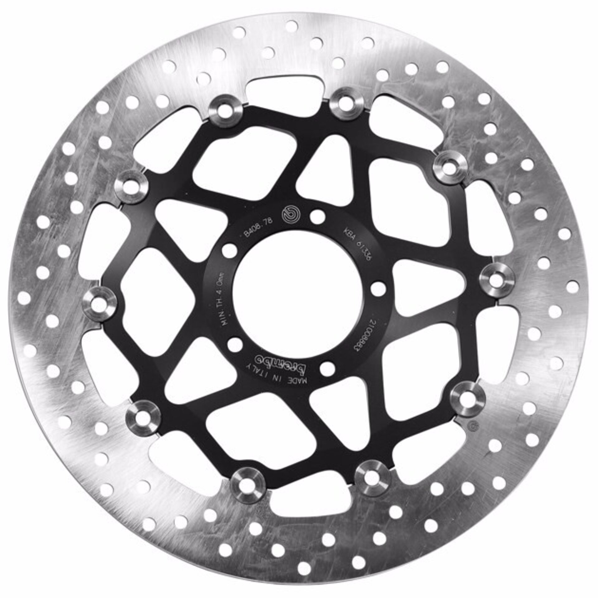 Disco de freno Brembo fijo Serie Oro 78B40878 - 1