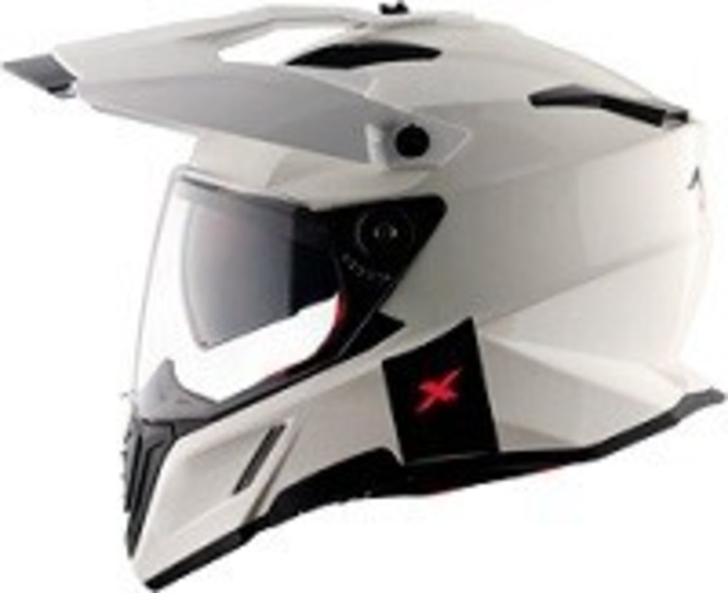 AXOR HELMETS Casco Trail X-Cross Adventure Blanco Perla - 1