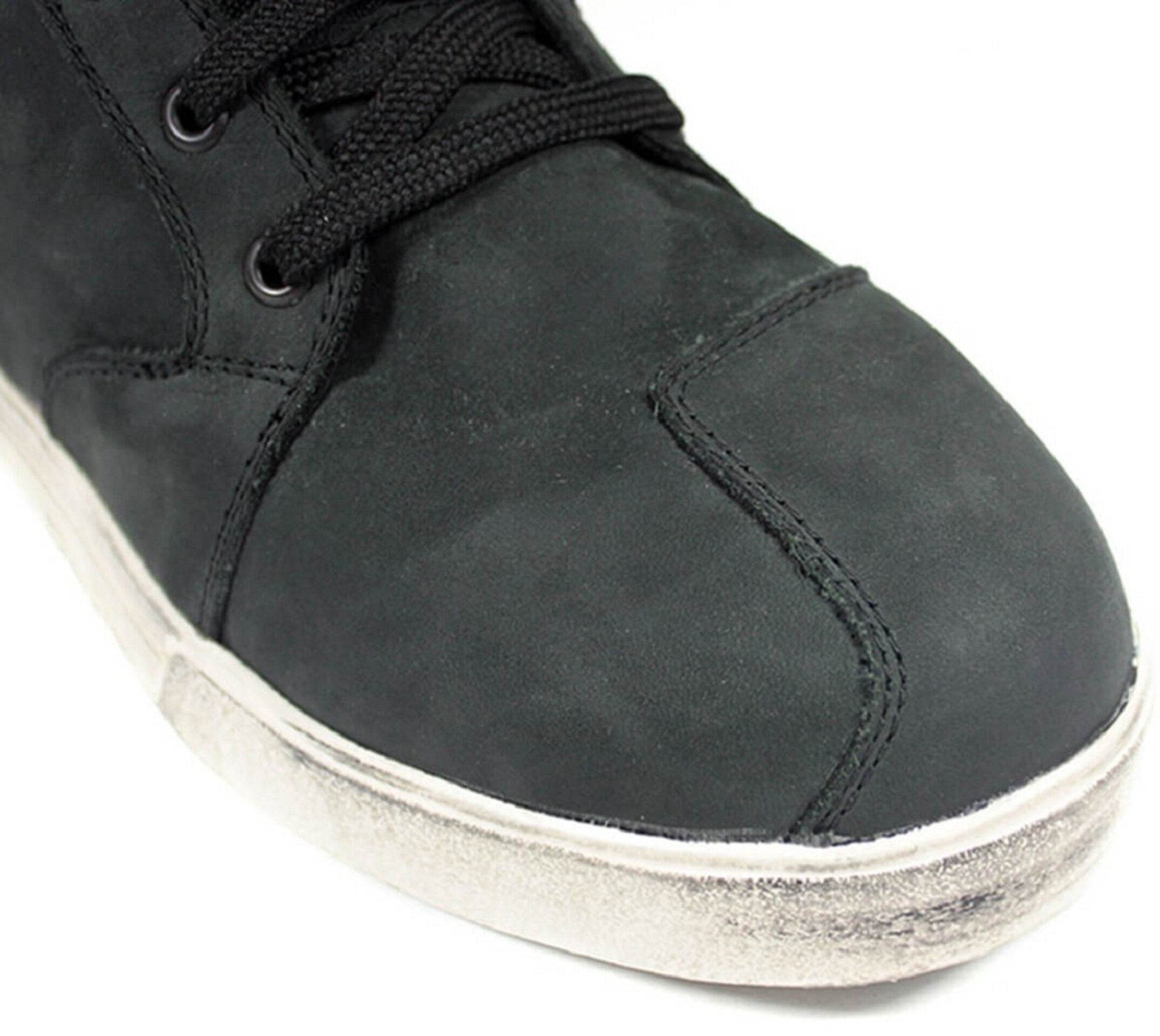ZAPATILLAS MOTO URBANAS EN PIEL HARISSON YANKEE NEGRO/BLANCO - 8