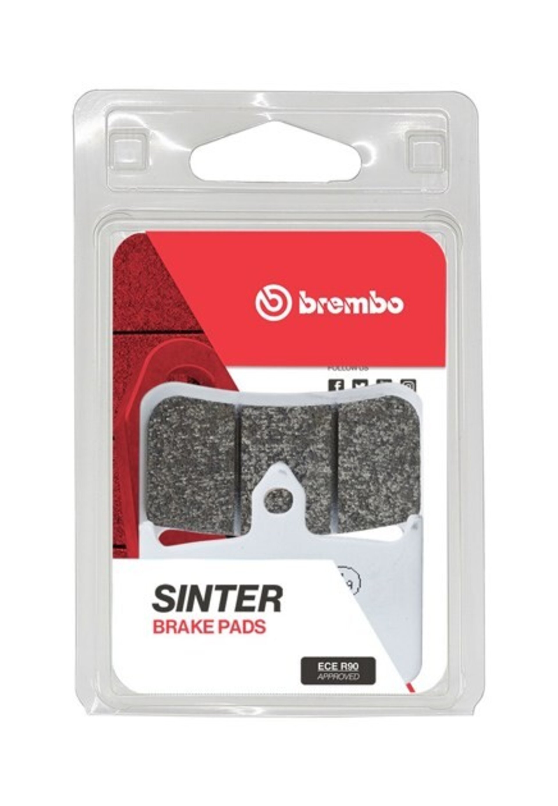 Pastillas freno Brembo sinterizadas 07HO28LA - 1